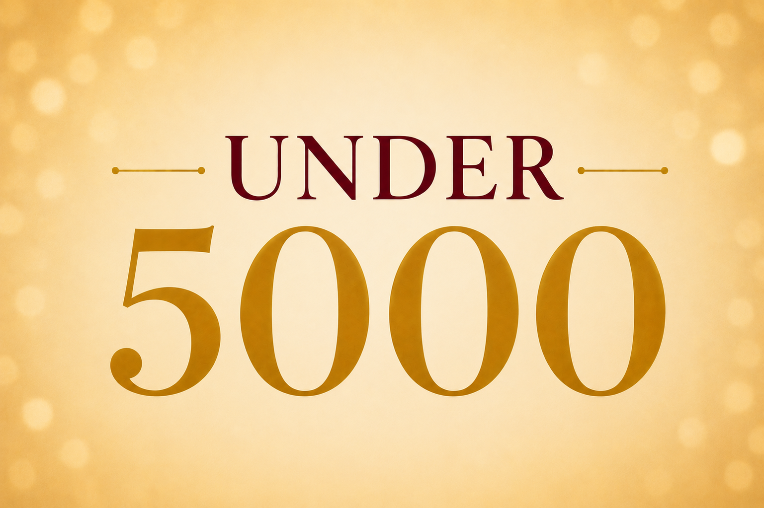 UNDER 5000