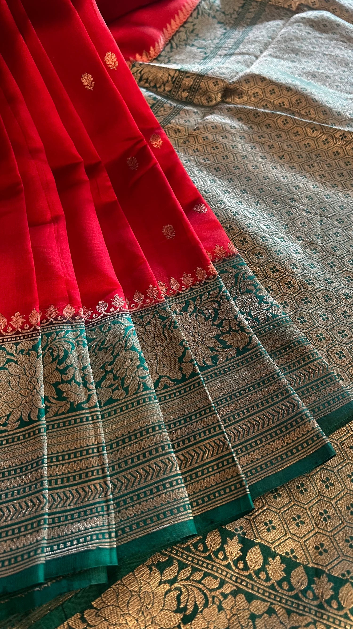 PURE BANARASI SILK PSGM453-RED
