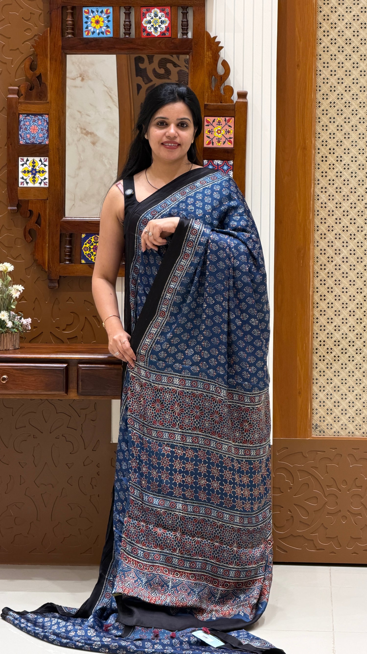 SUV4490-BLUE 1 PURE MODAL SILK