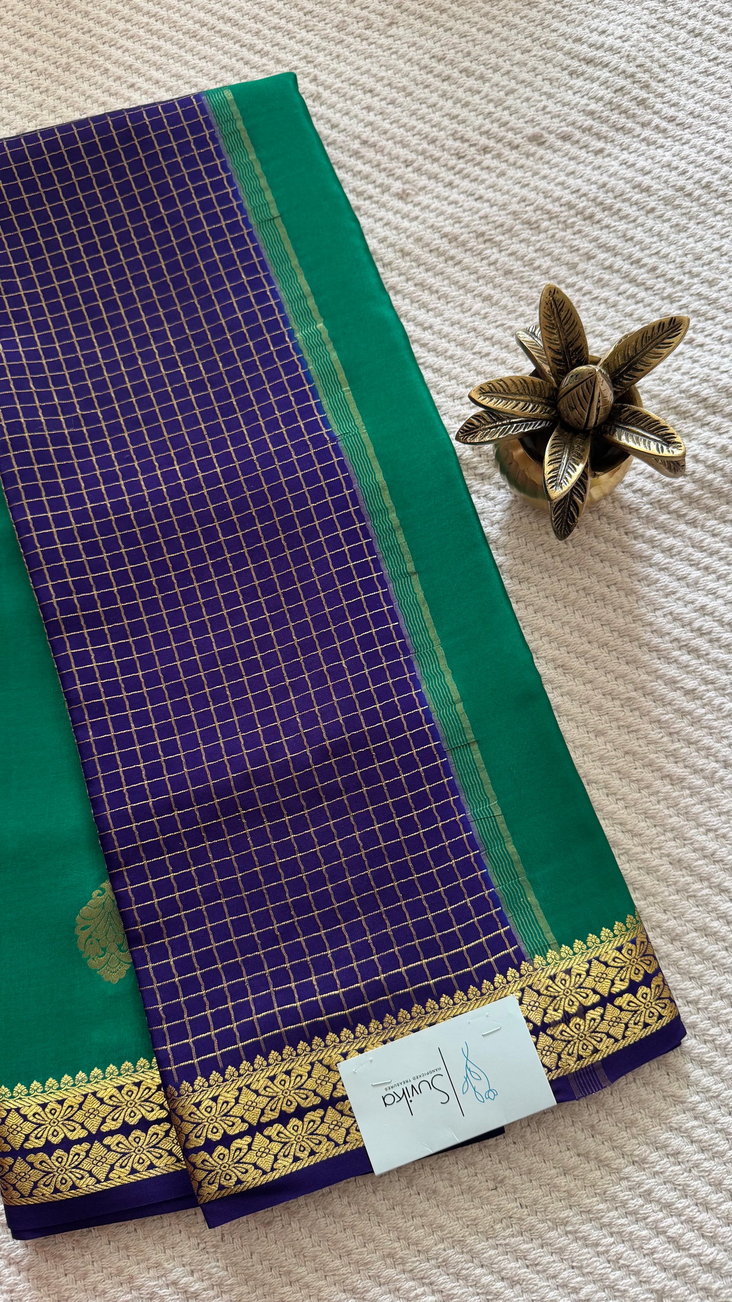 PSUV191-GREEN WITH PURPLE