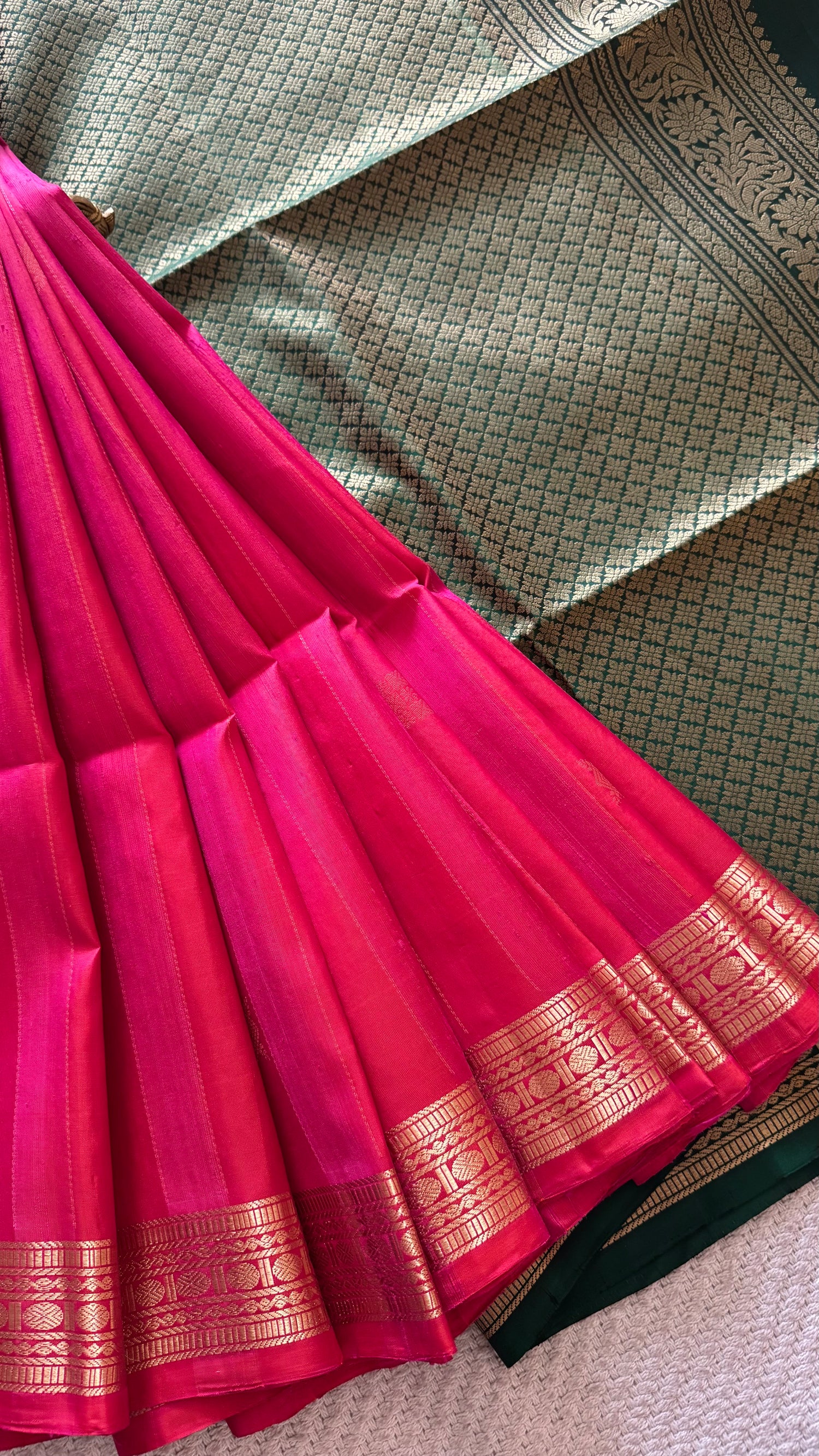 PSB62-PINK PURE SOFT SILK SAREE