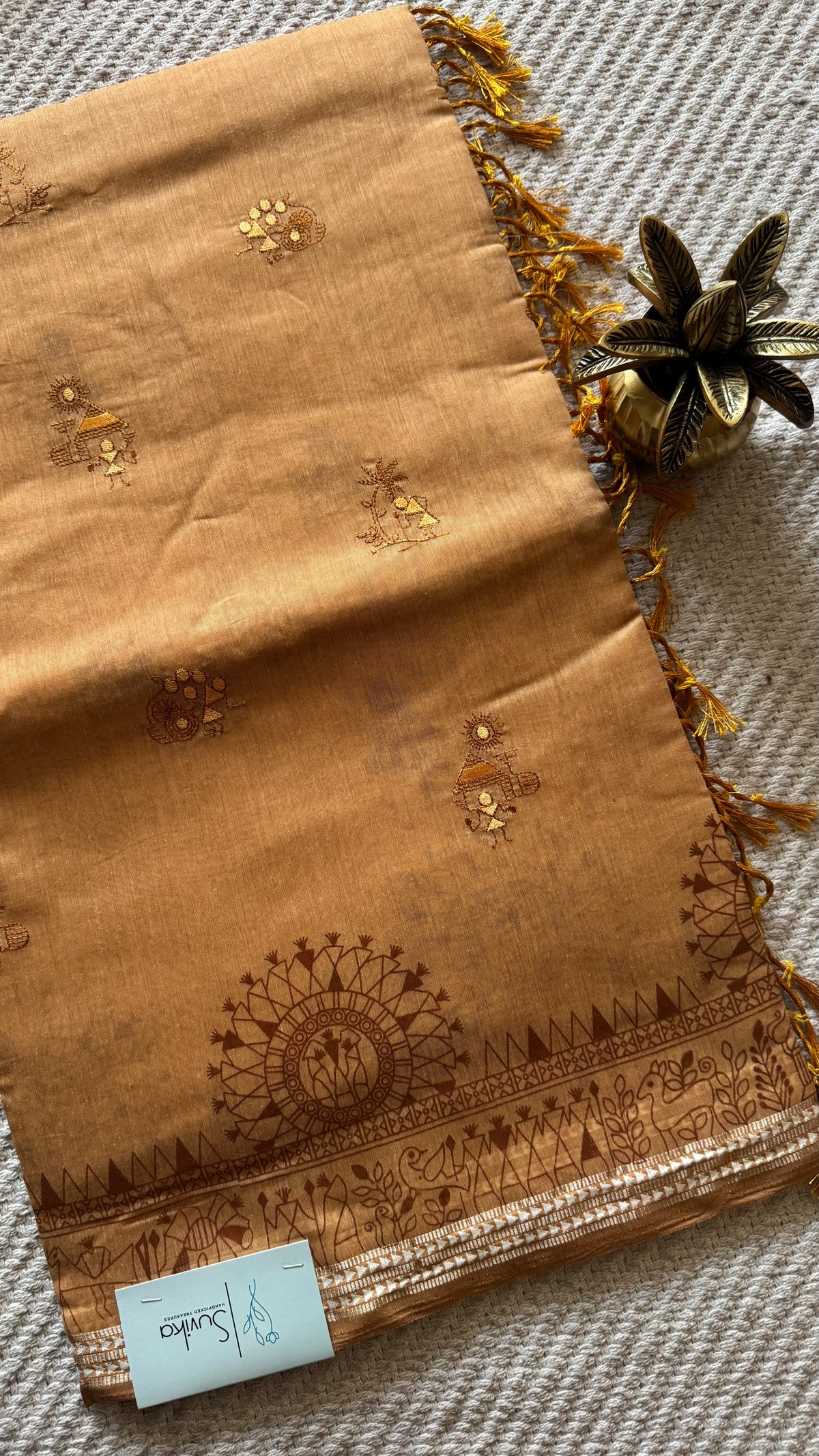 SILK COTTON SUV5532-YELLOW