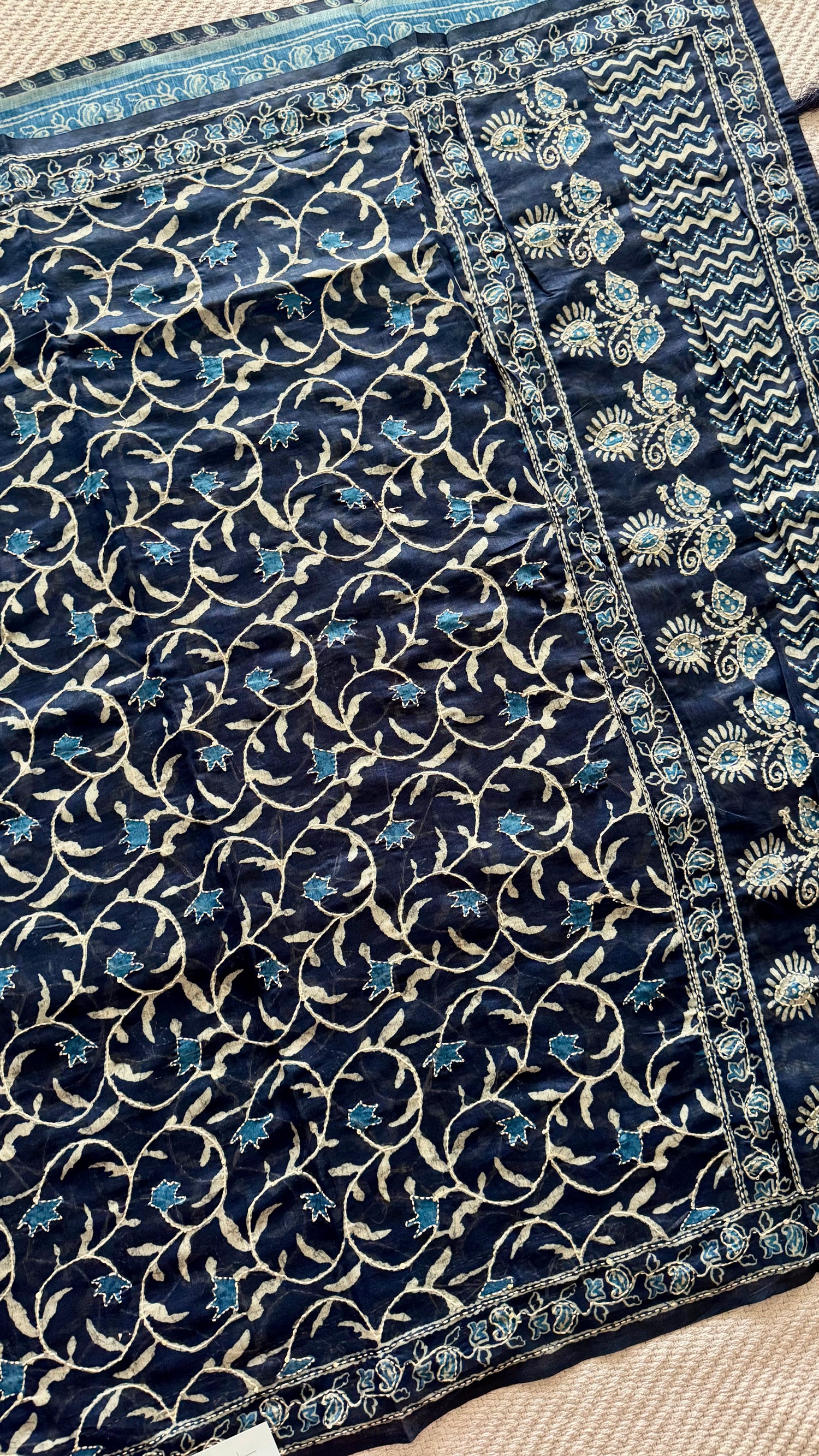 TUSSER COTTON SAREE SUV4965