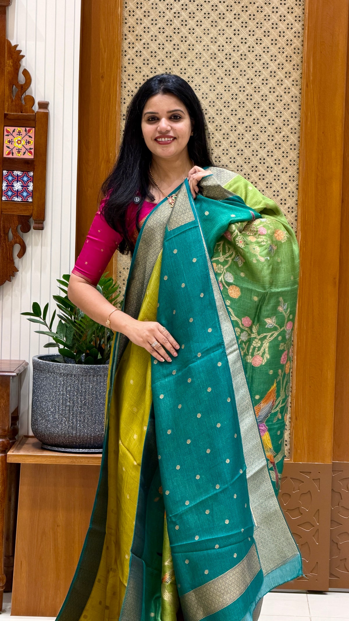 CREPE SILK SUV5720-GREEN