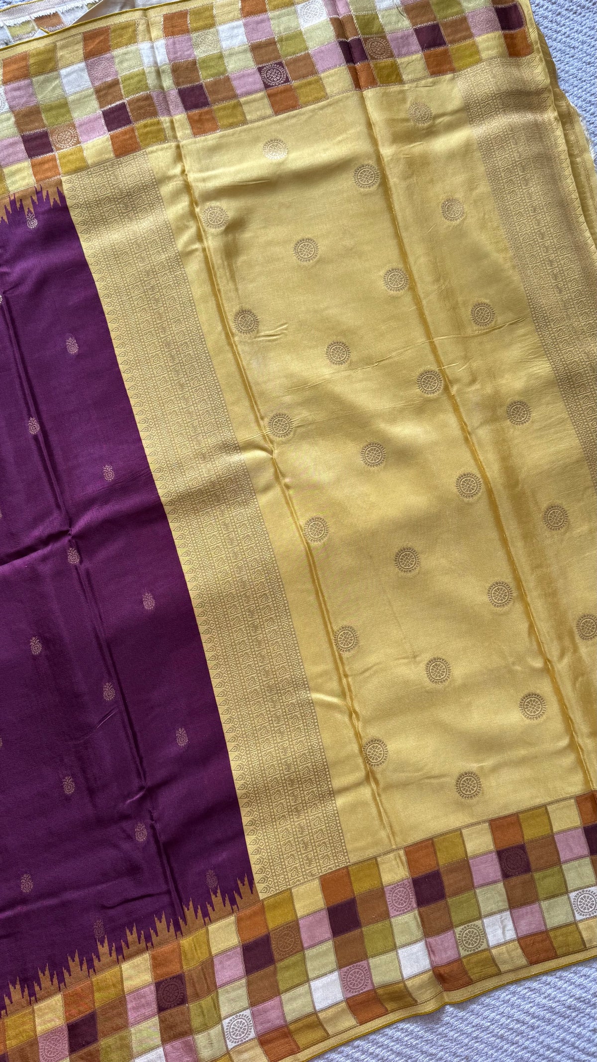CREPE SILK SUV5845-WINE