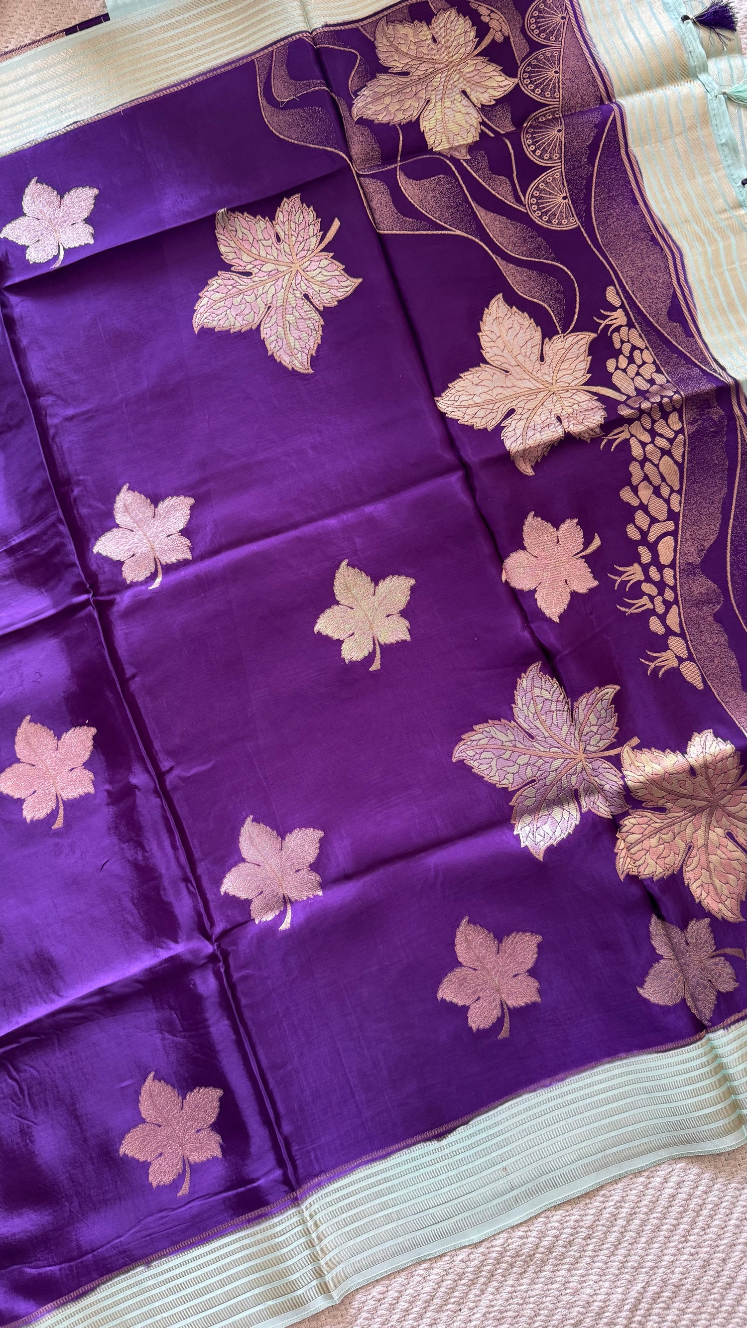 SUV4852-PURPLE WITH SEABLUE