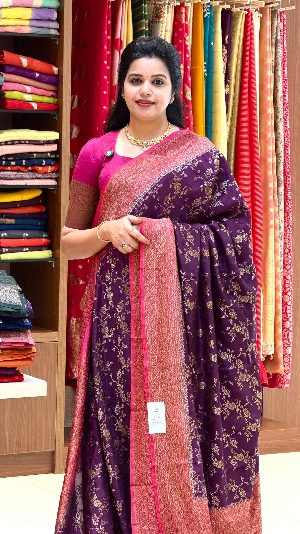CREPE SILK SUV5700-PURPLE