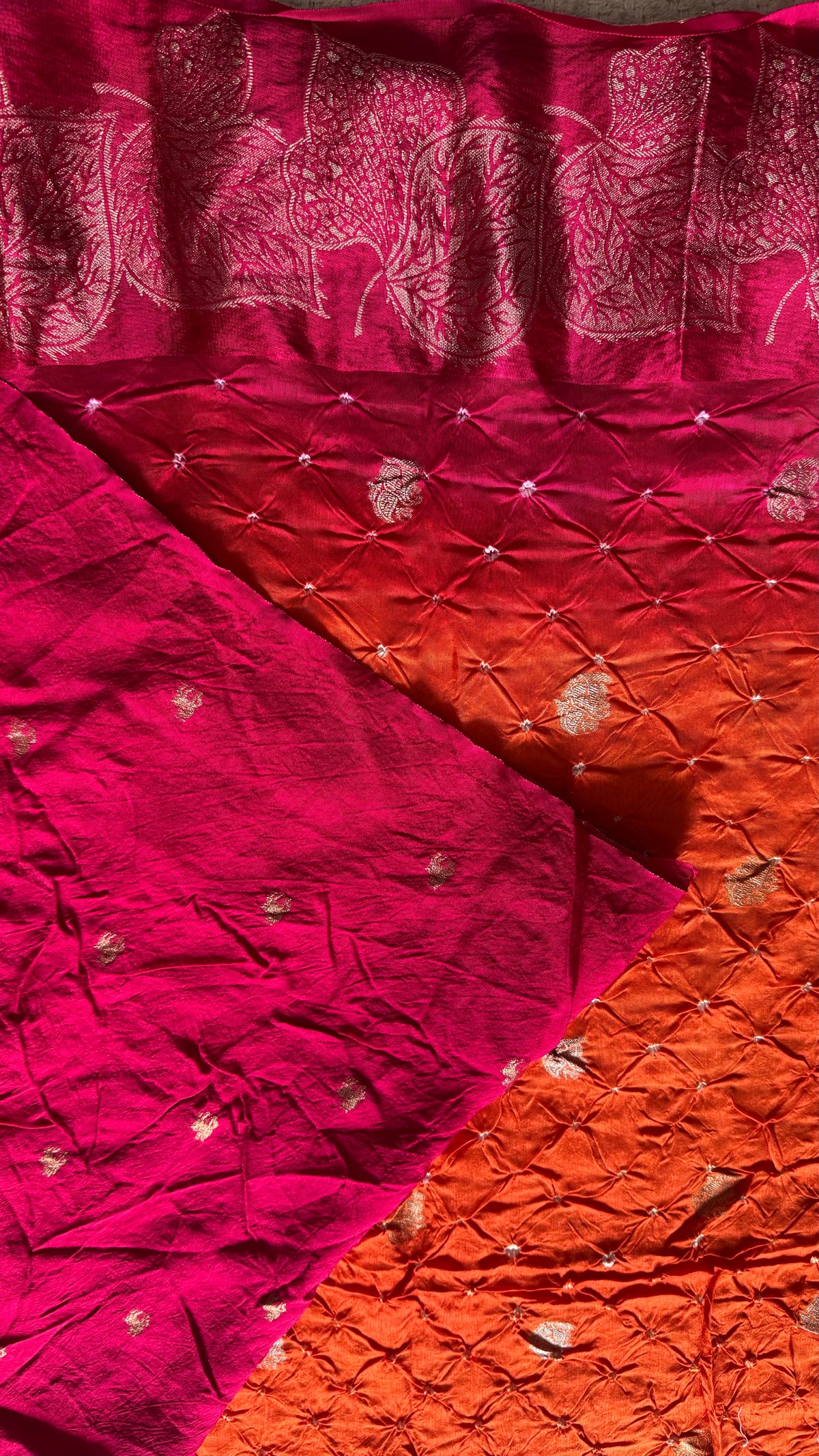 SUV5383-ORANGE WITH PINK