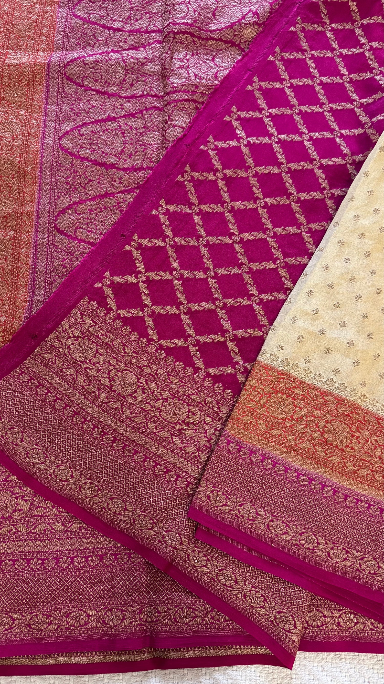 PSB41-BEIGE WITH PINK