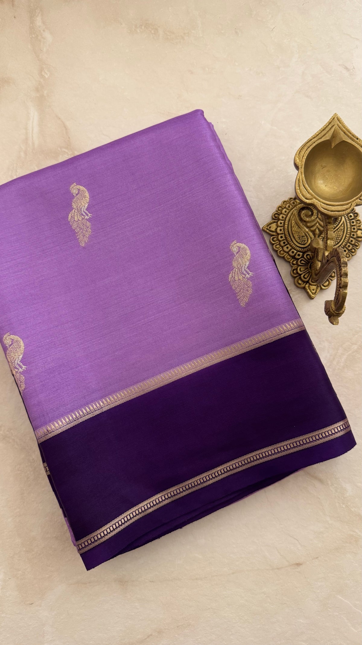 CREPE SILK SUV5803-LAVENDER