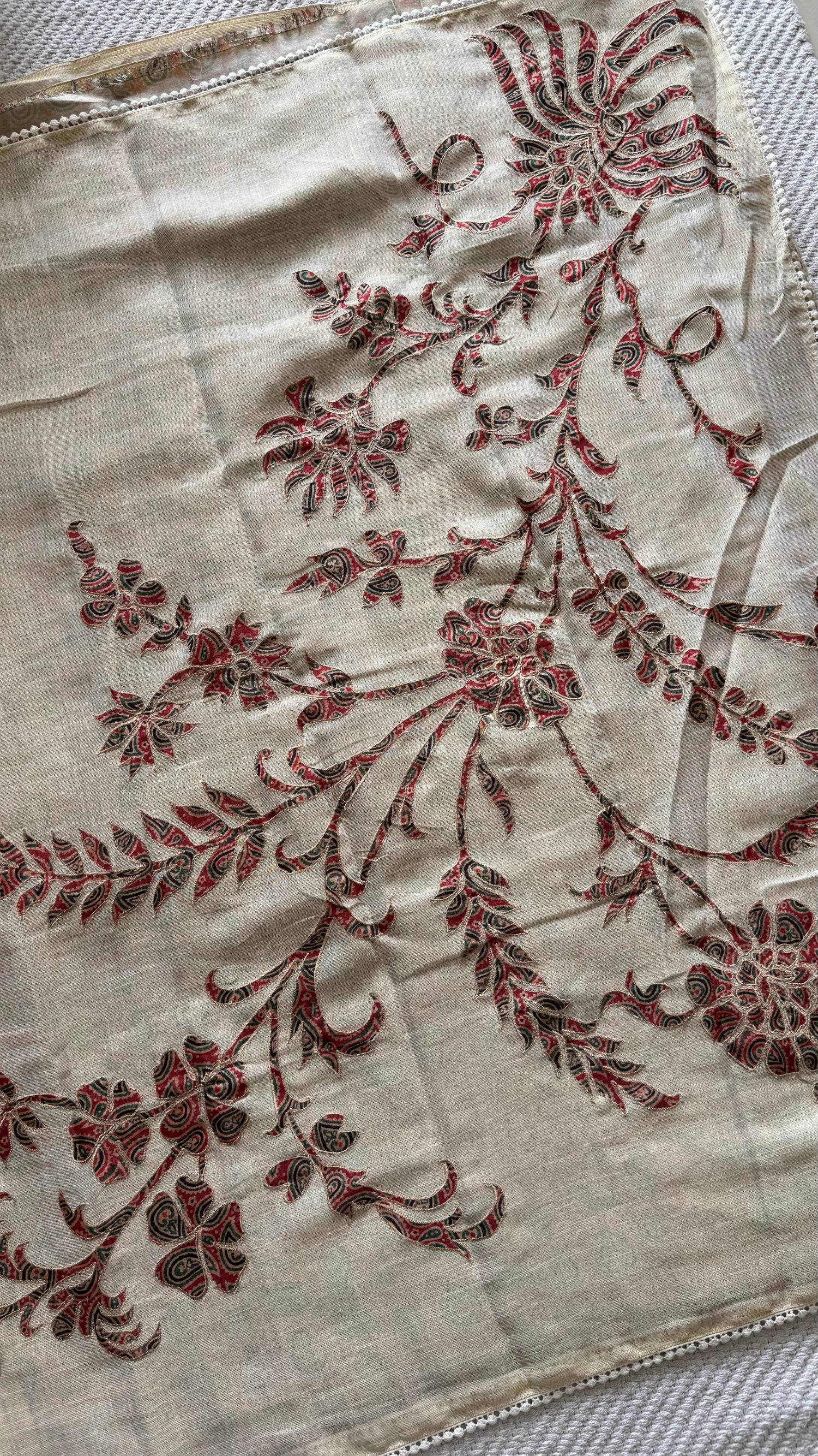 LINEN TUSSER SUV4975-RED