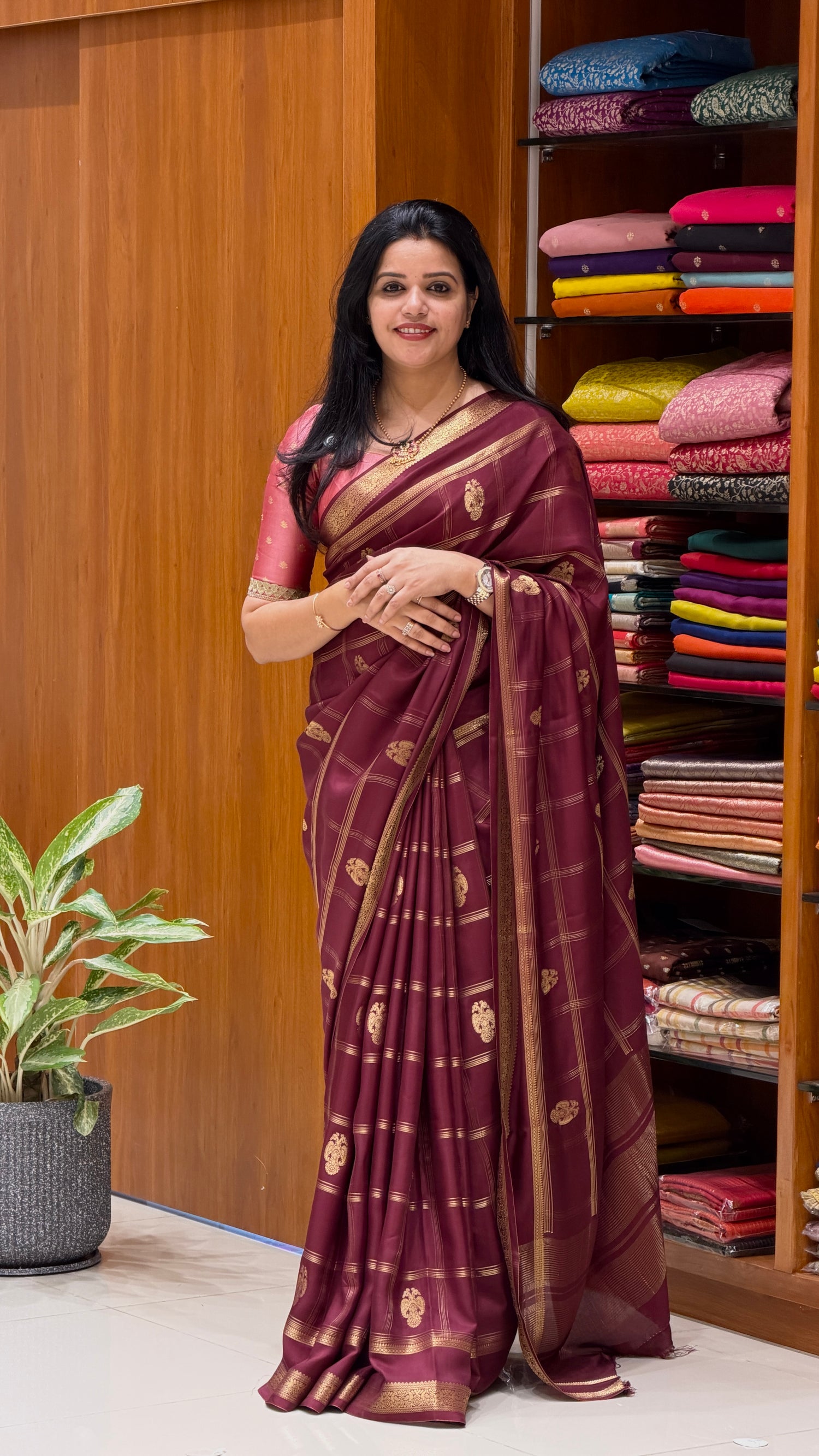MYSORE CREPE 01 SUV5791-WINE
