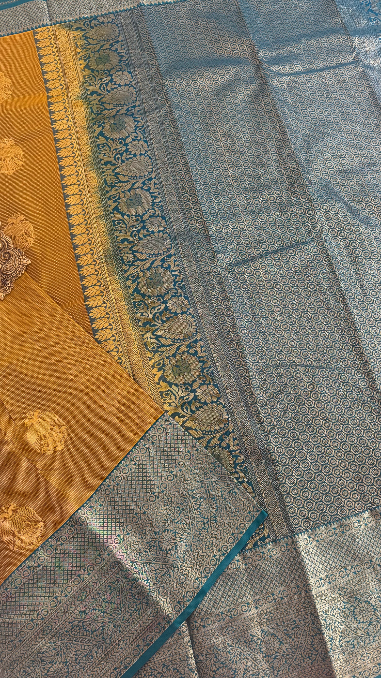 KANJIVARAM SILK SAREE SUV5613-MINTGREEN