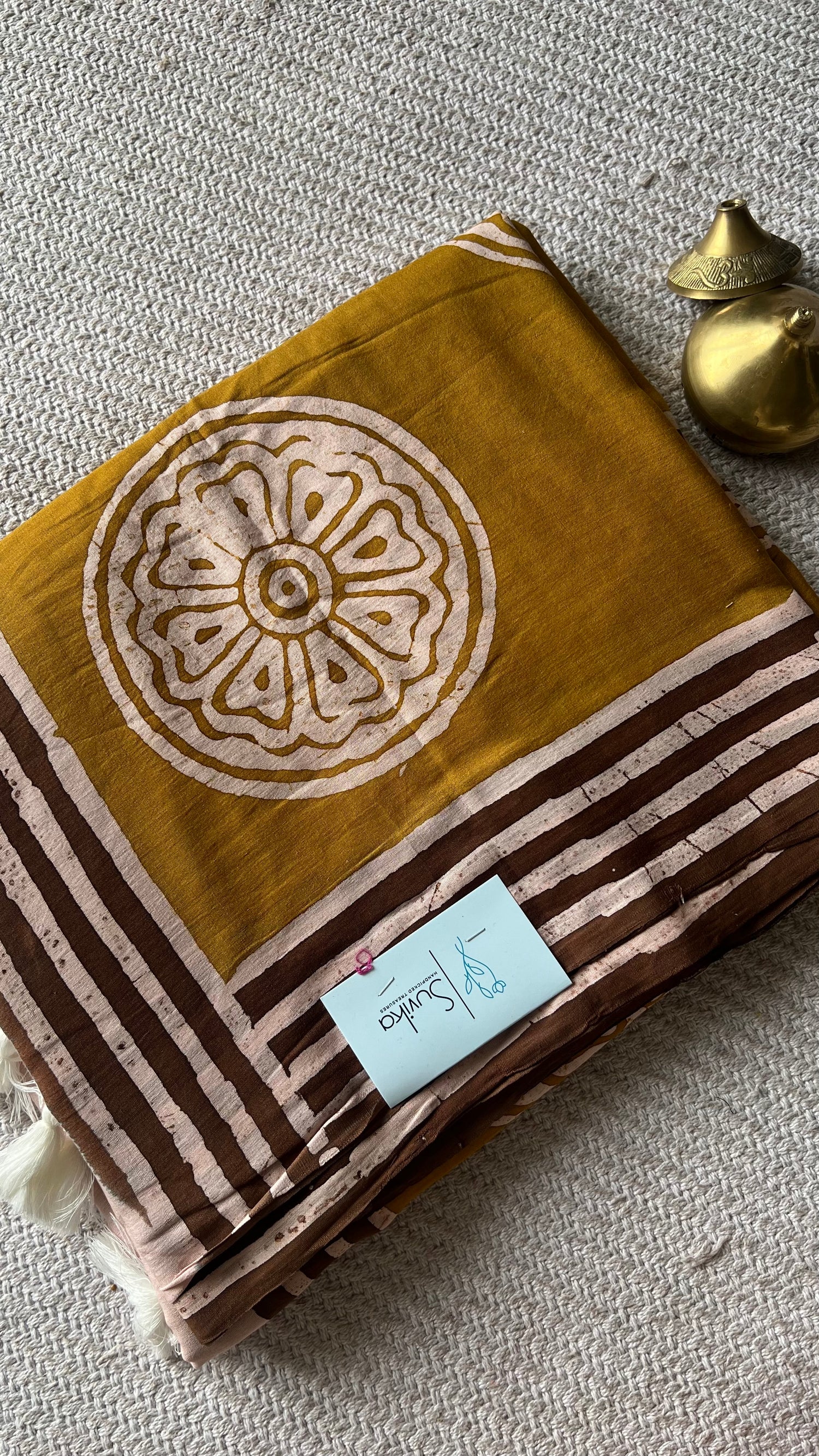 PURE MAHESHWARI SILK COTTON SUV4988-YELLOW