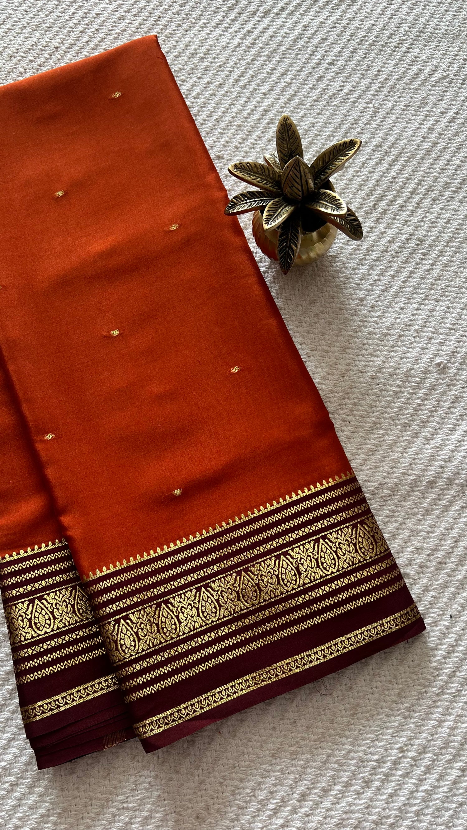 PSUV204-RUST WITH COFFEEBROWN
