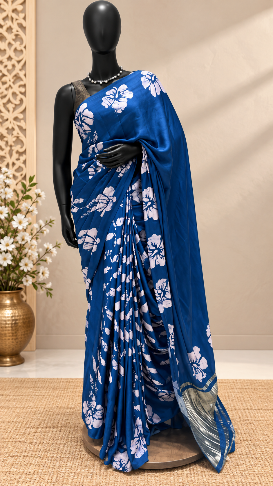 PURE MODAL SILK SUV4918-BLUE