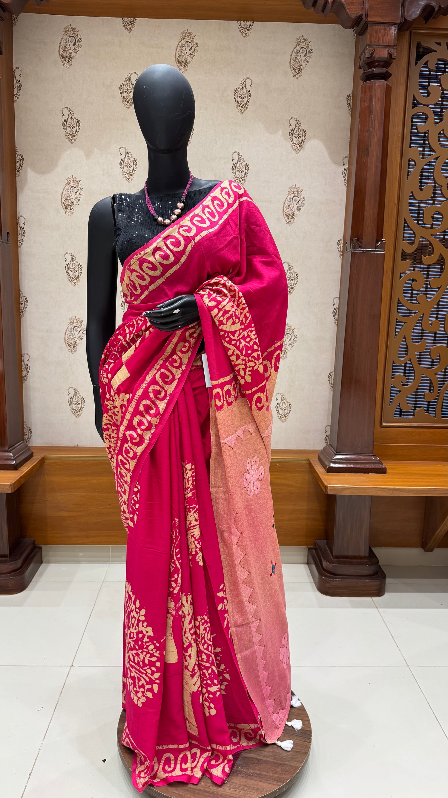 PURE MAHESHWARI COTTON SUV5018-PINK