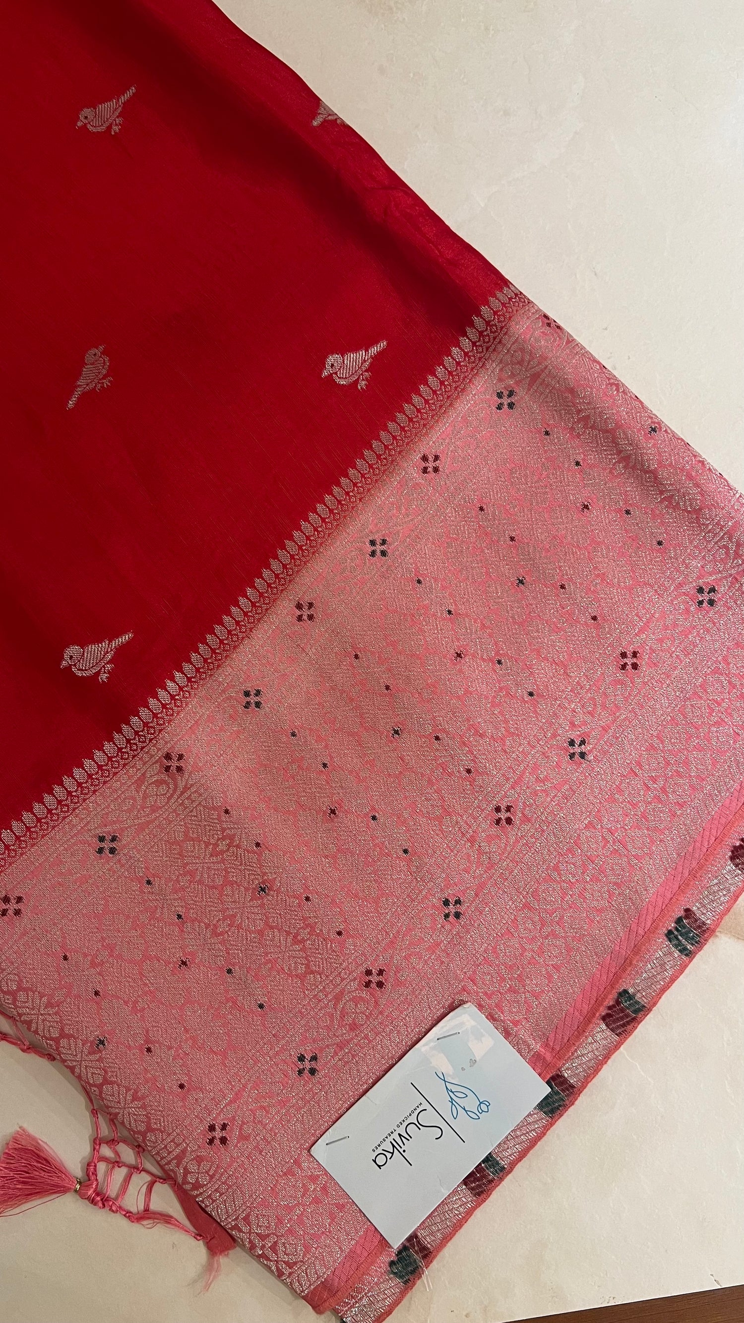 SUV3429 - RED WITH ONIONPINK