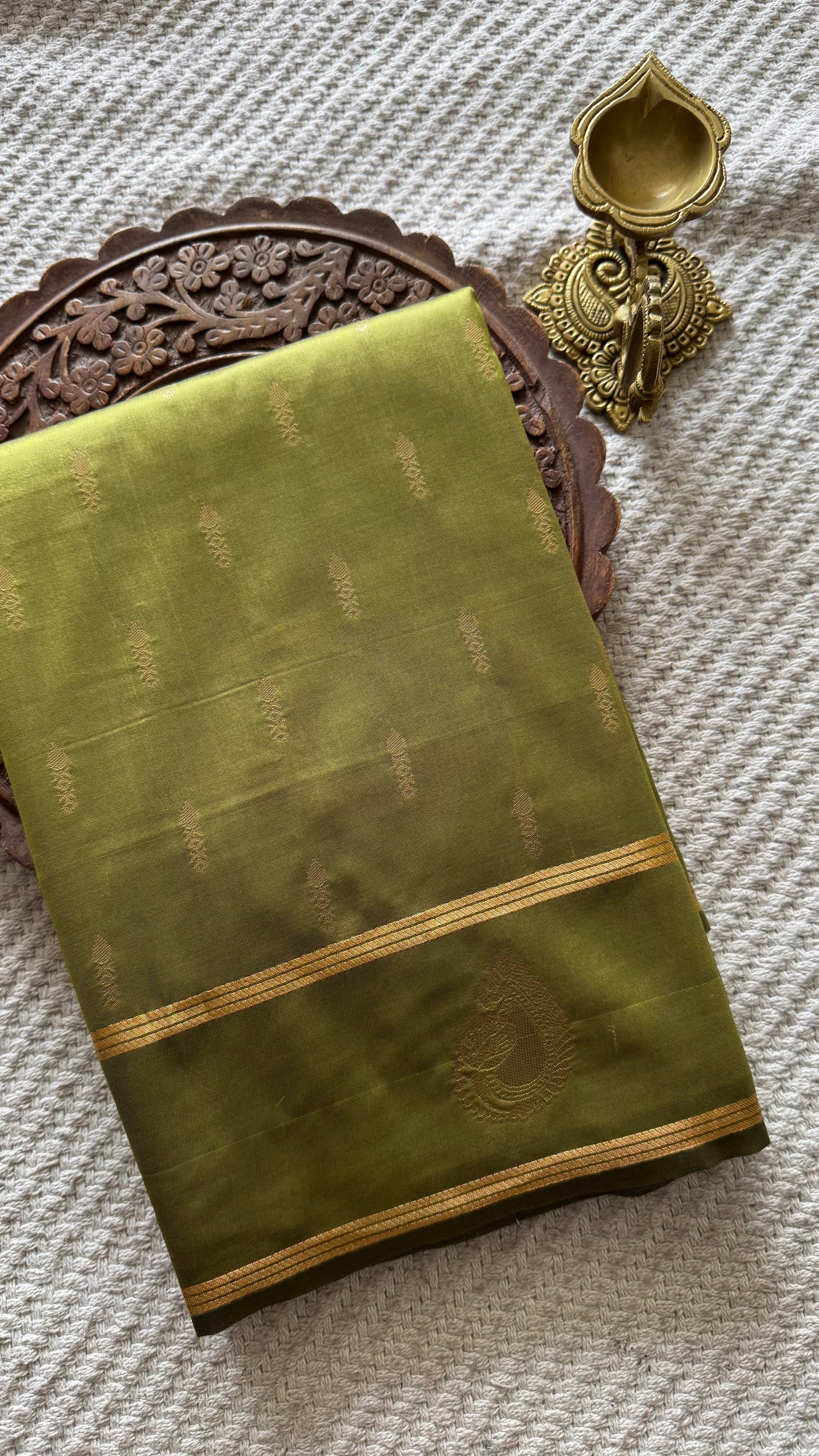 SEMI SILK SAREE SUV5650-MINTGREEN