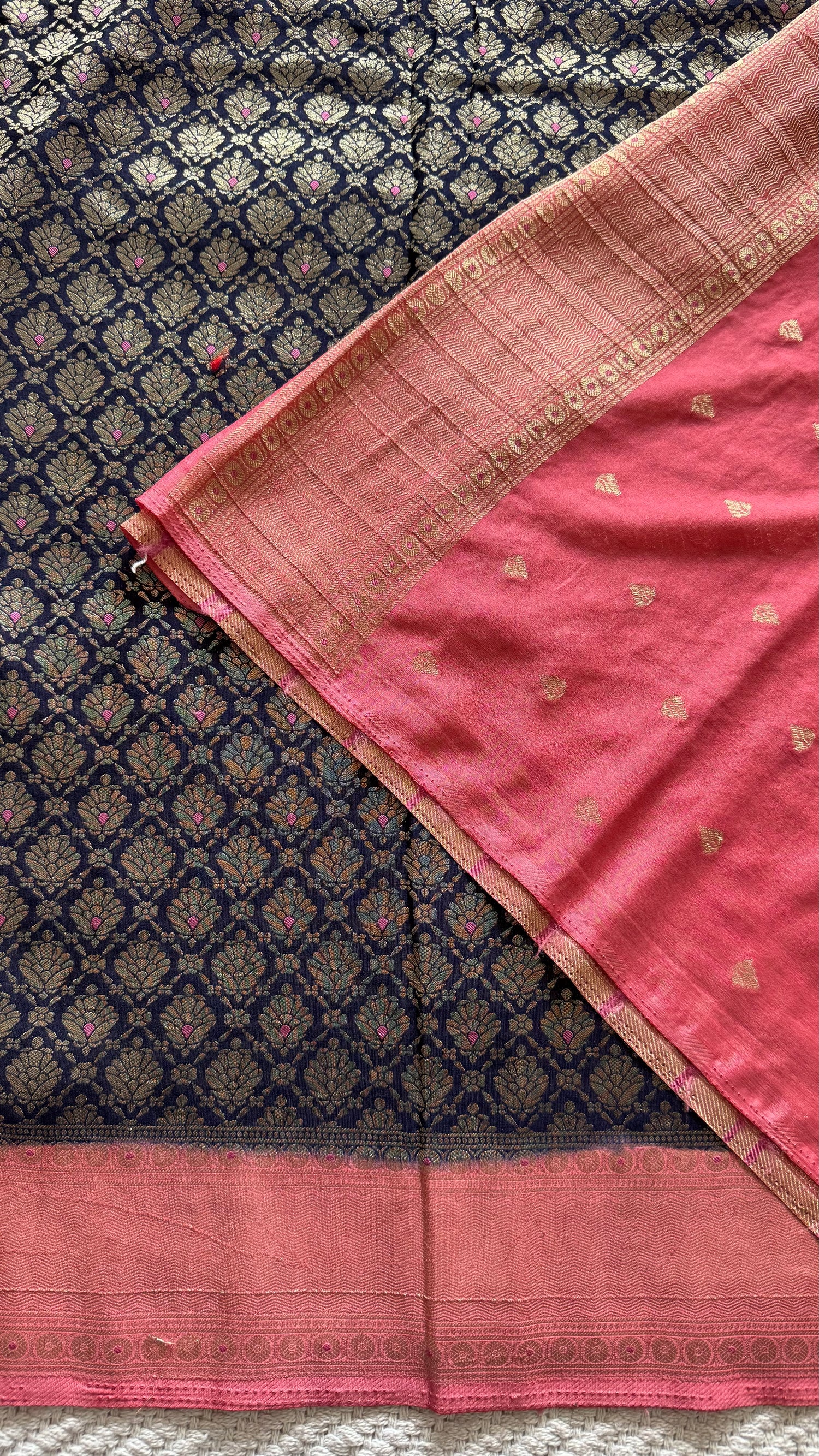 SUV4741-BLUE WITH BABYPINK