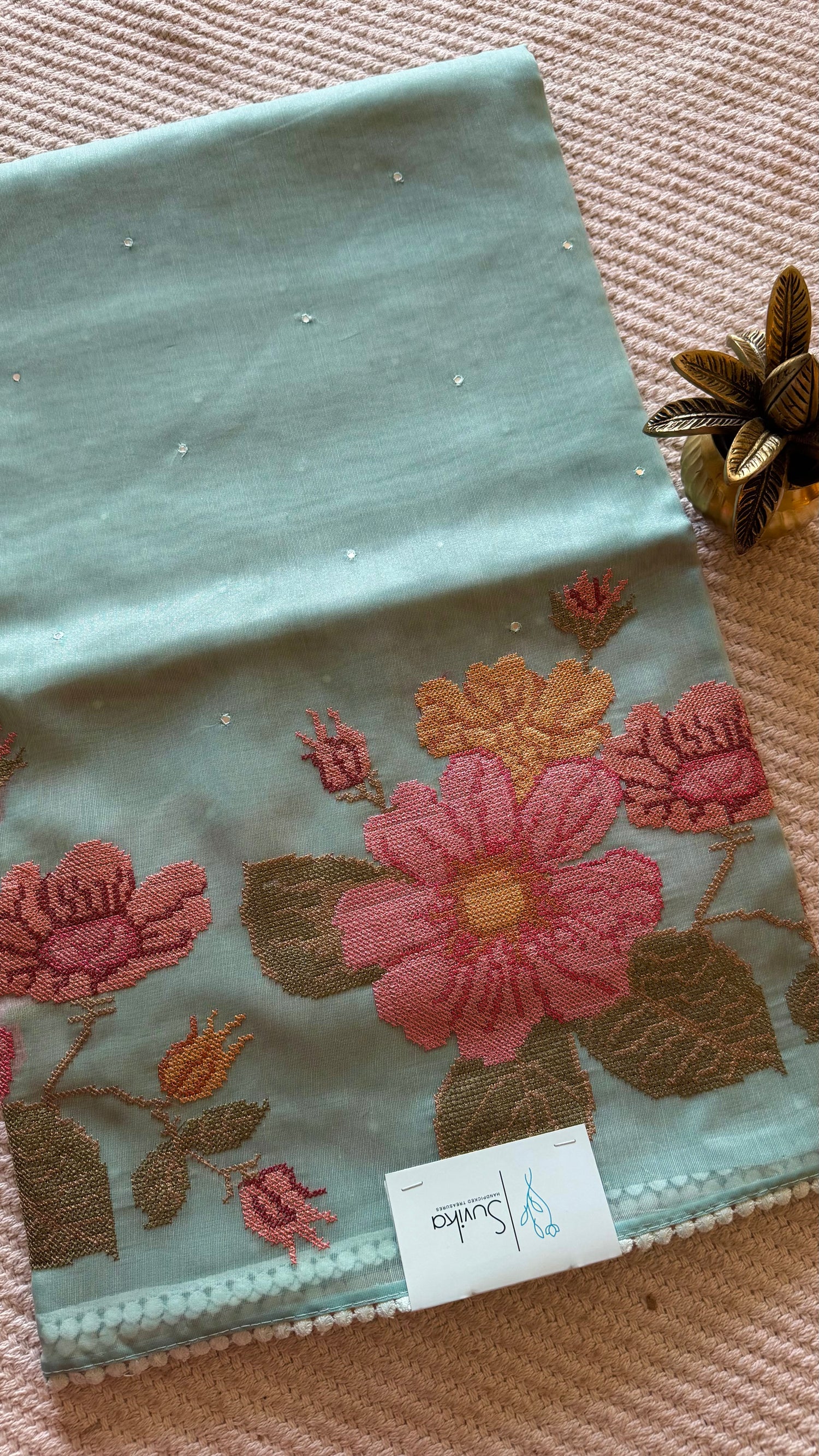 LINEN TISSUE SUV5153-SKYBLUE