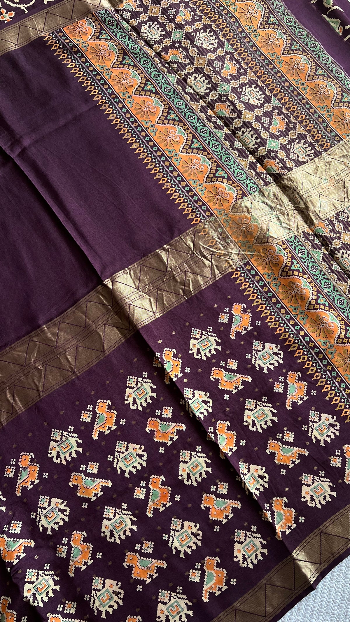 PRINTED CREPE SUV5779-GRAPE
