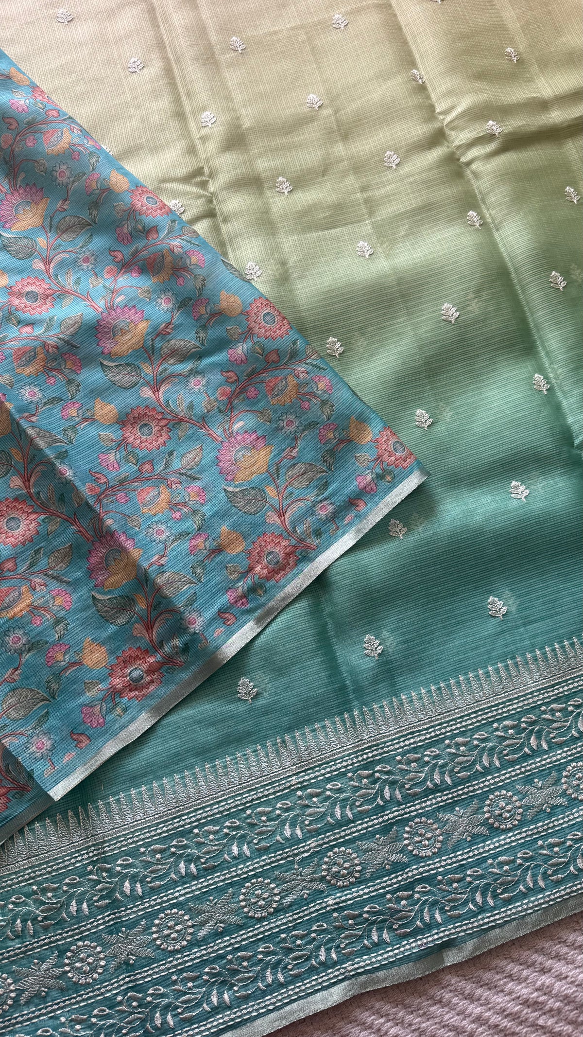 KOTA SILK SUV5412-SEAGREEN