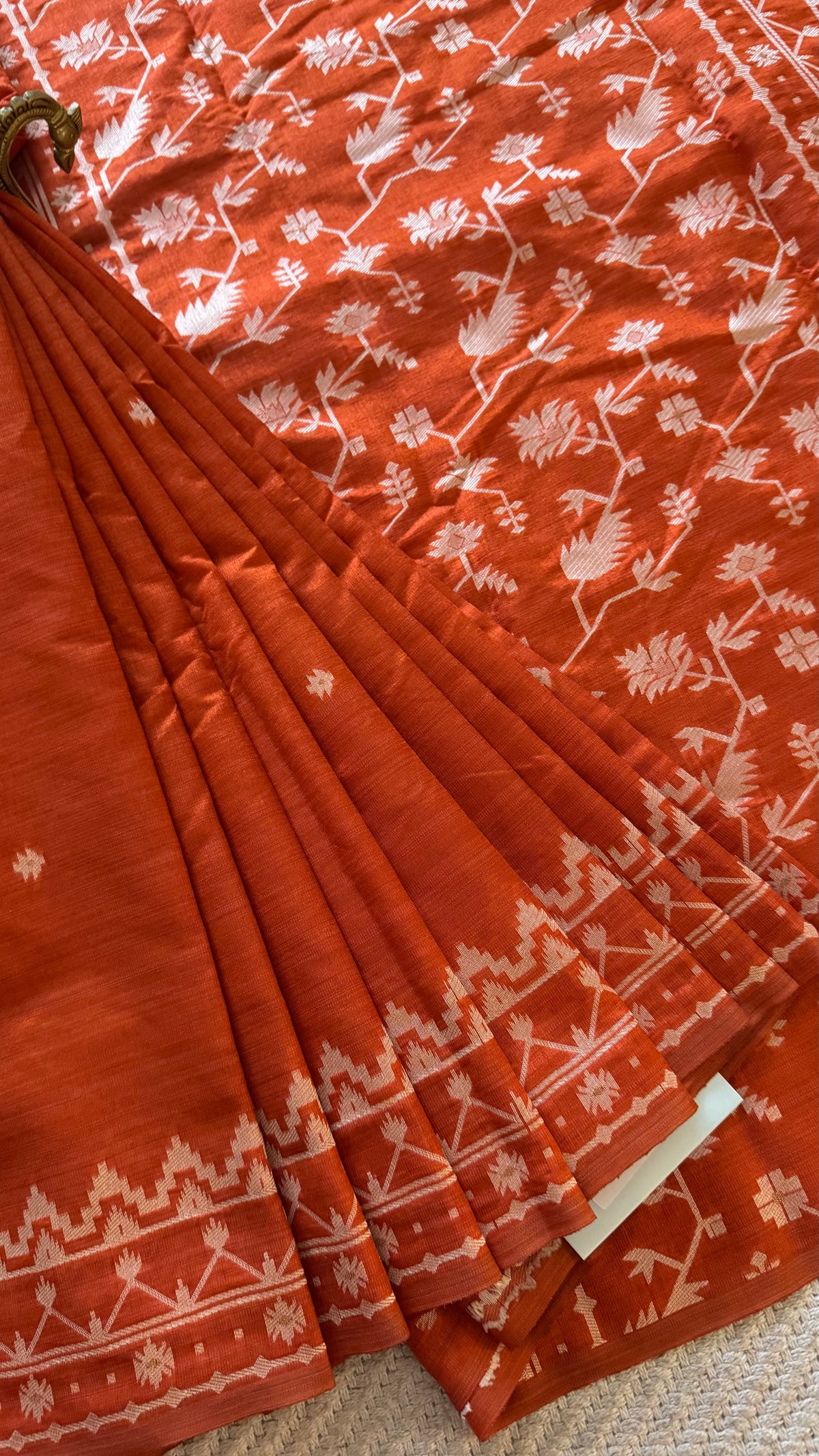 TUSSER SILK SUV5671-ORANGE