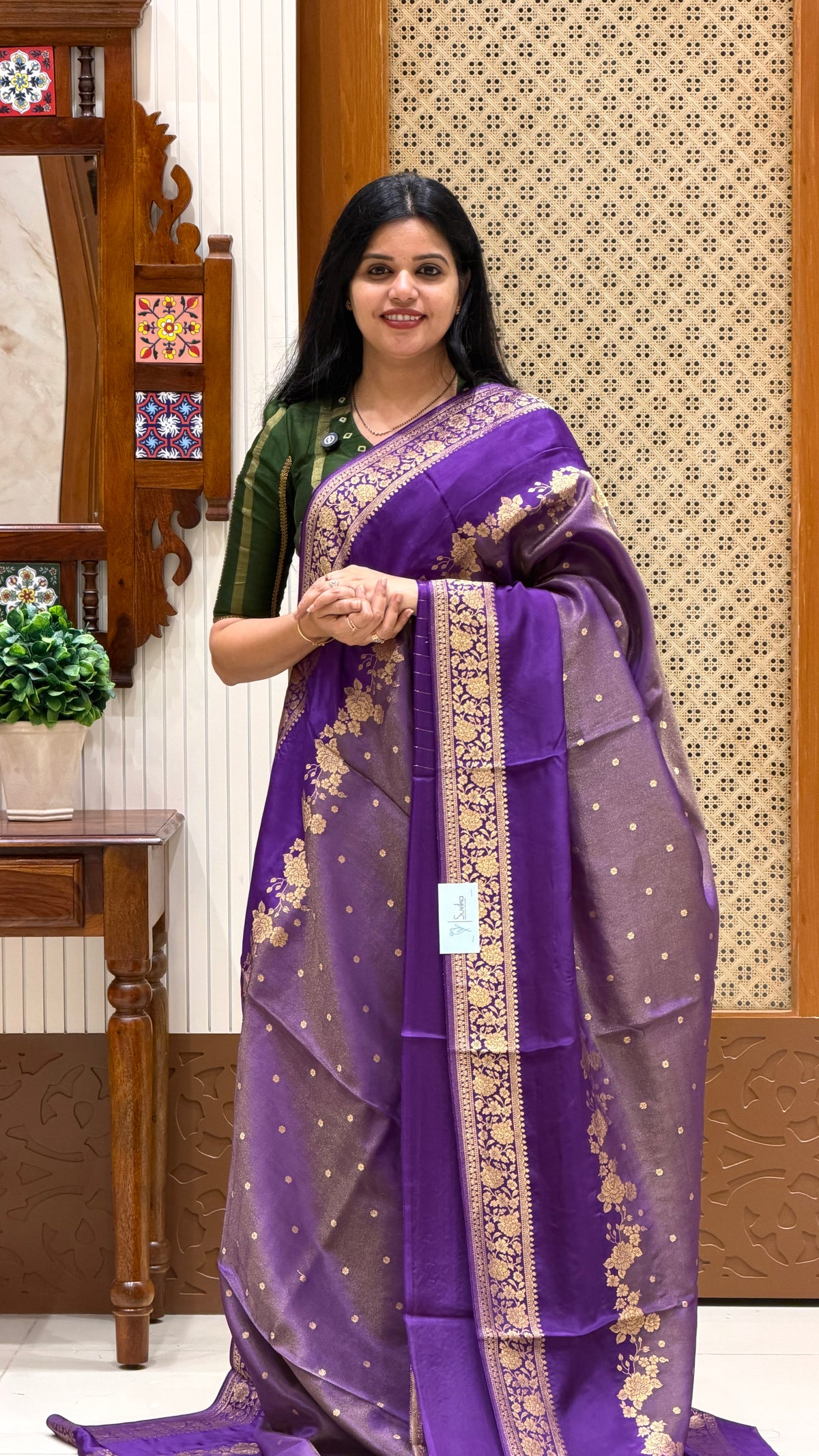 VISCOSE CREPE SUV5388-PURPLE