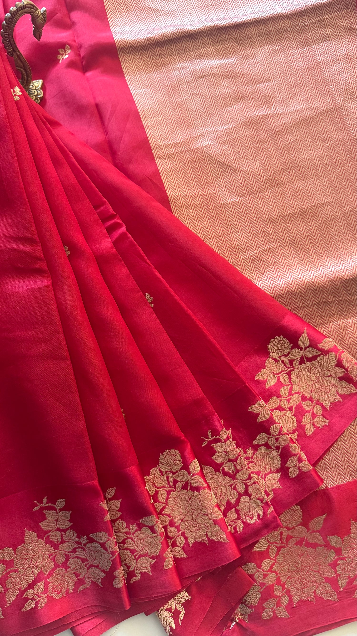 PURE BANARASI SILK PSGM448-RED
