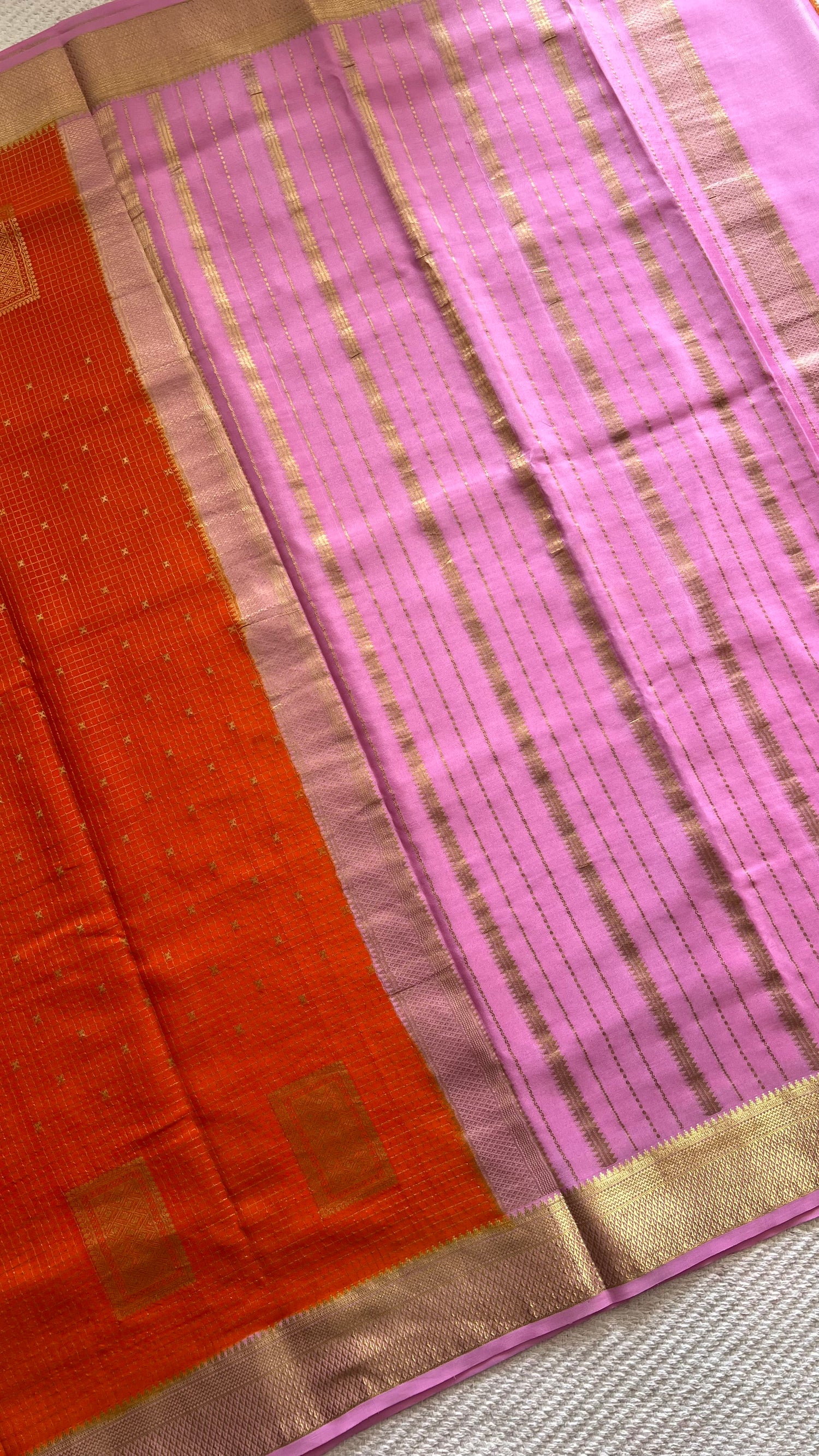 PSUV282-ORANGE WITH BABYPINK