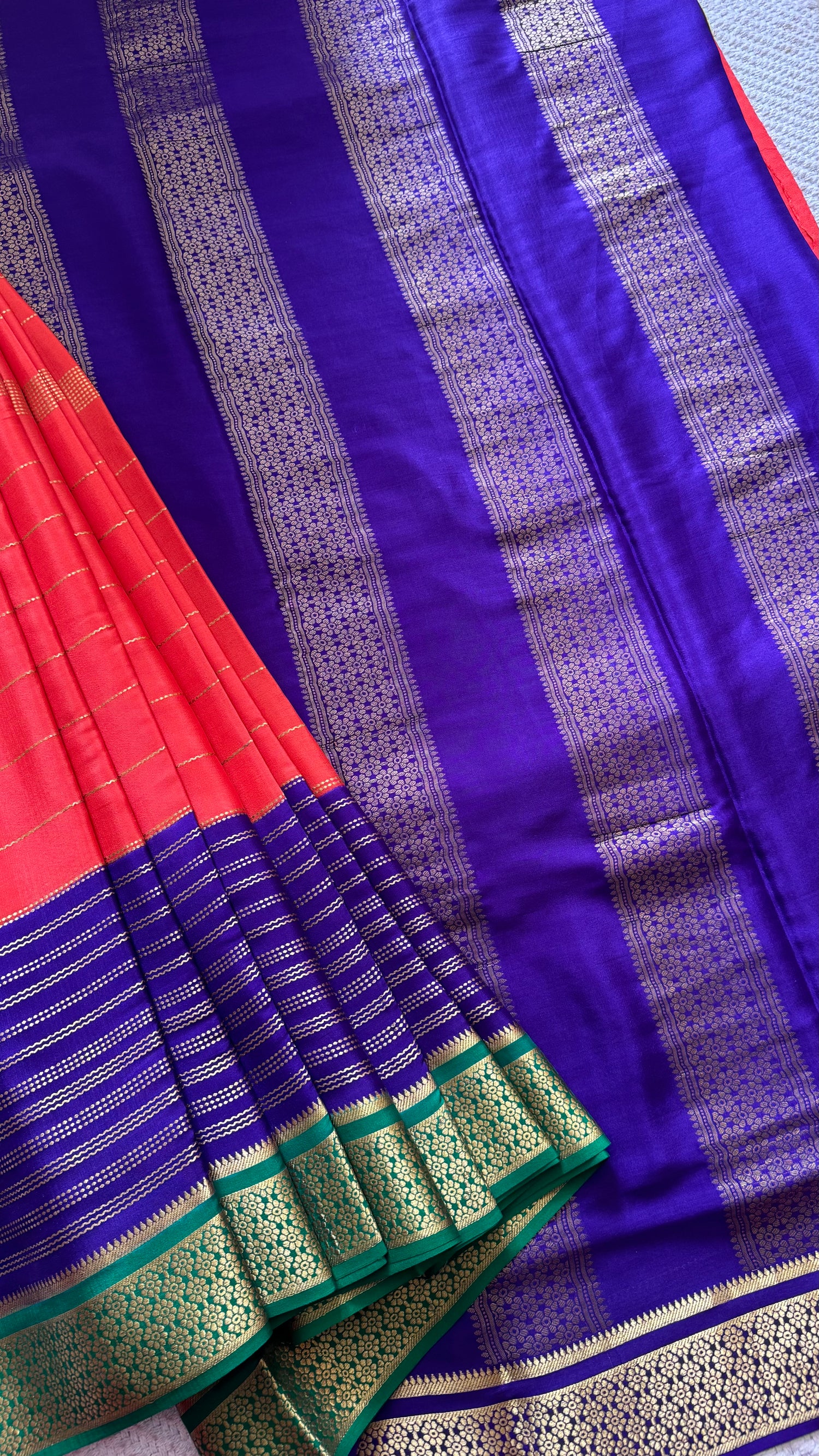 PSUV24 - ORANGE WITH PURPLE & GREEN 3D
