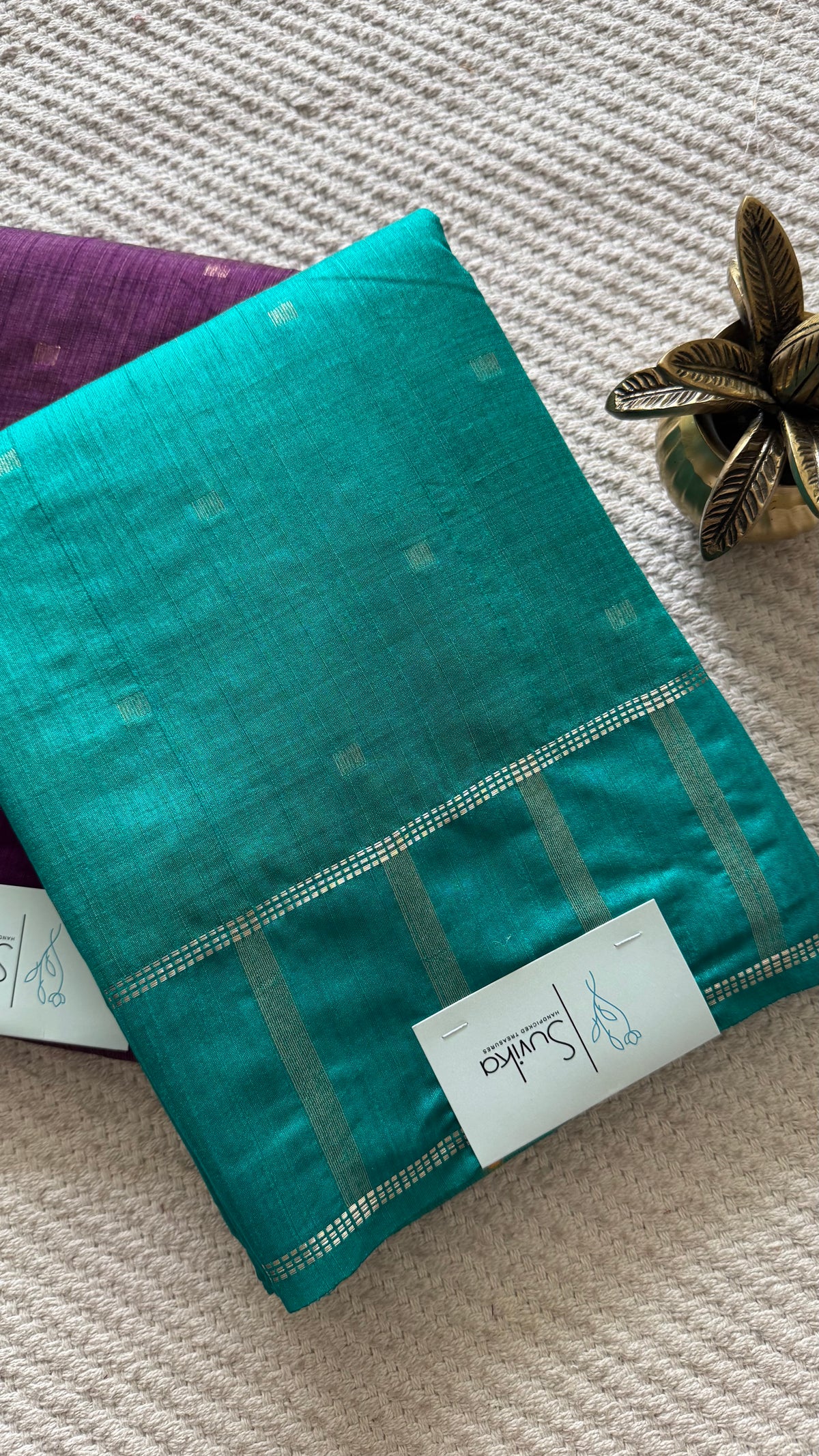 TUSSER SILK SAREE SUV5899-RAMABLUE