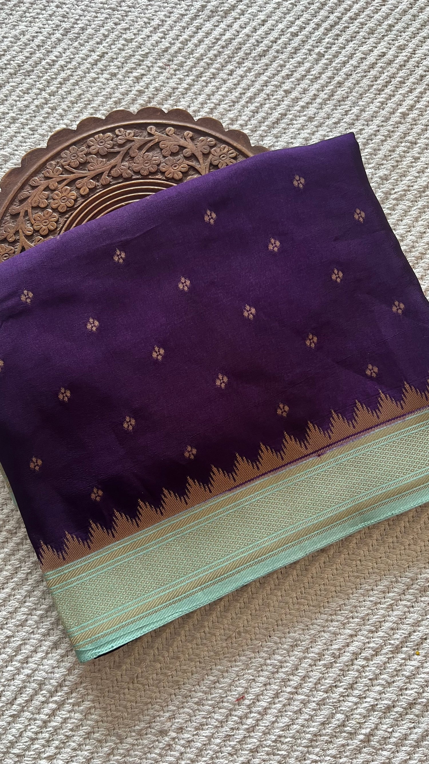 SUV4492-PURPLE WITH SEAGREEN