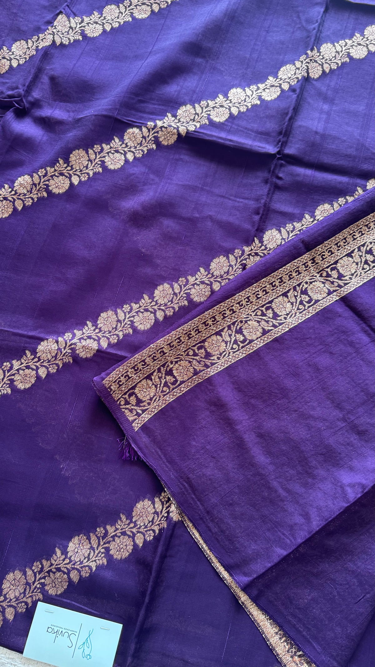 JUTE TUSSER SUV5735-PURPLE