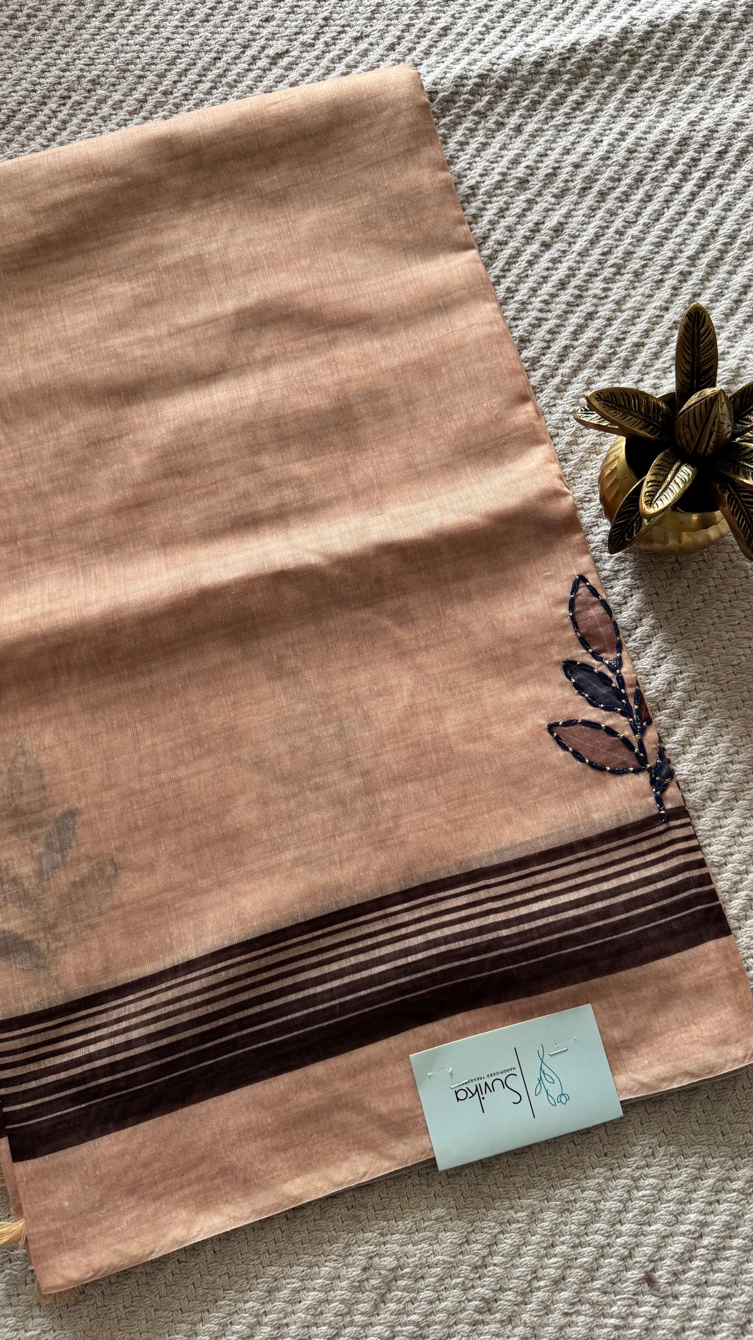 TUSSER SILK SUV4875-PEACH