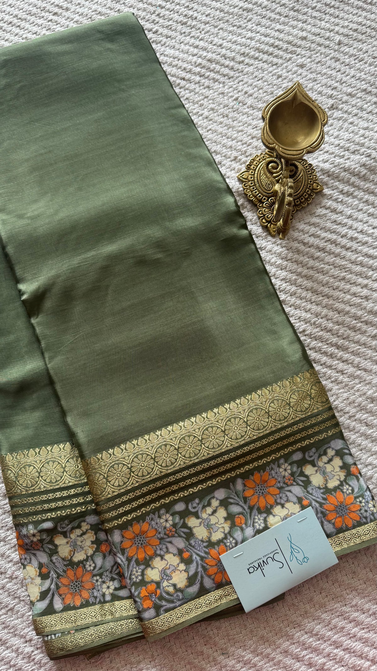 CRAPE SILK SUV3926-MEHENDIGREEN