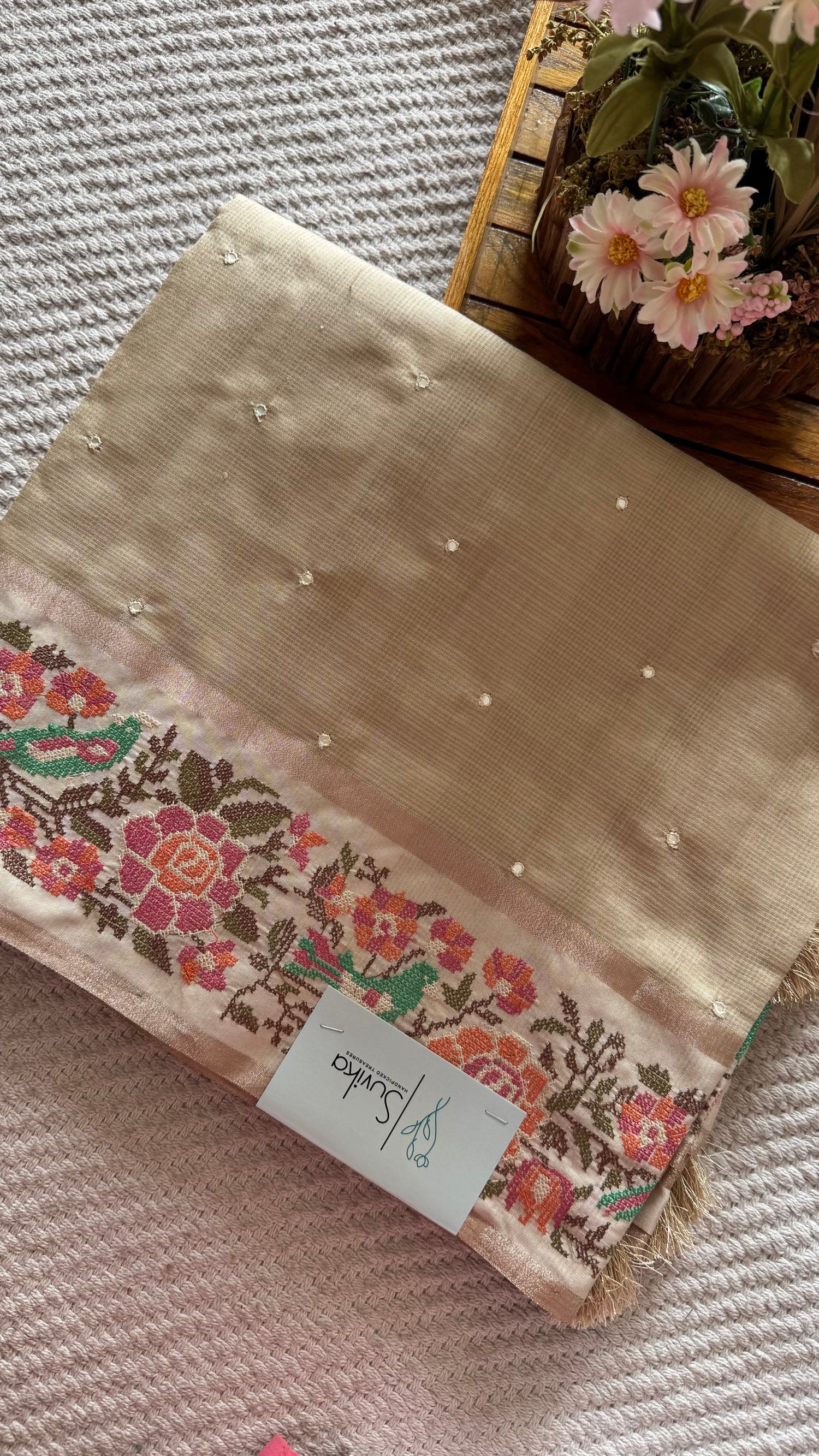 KOTA SILK SAREE SUV5430-WHITE