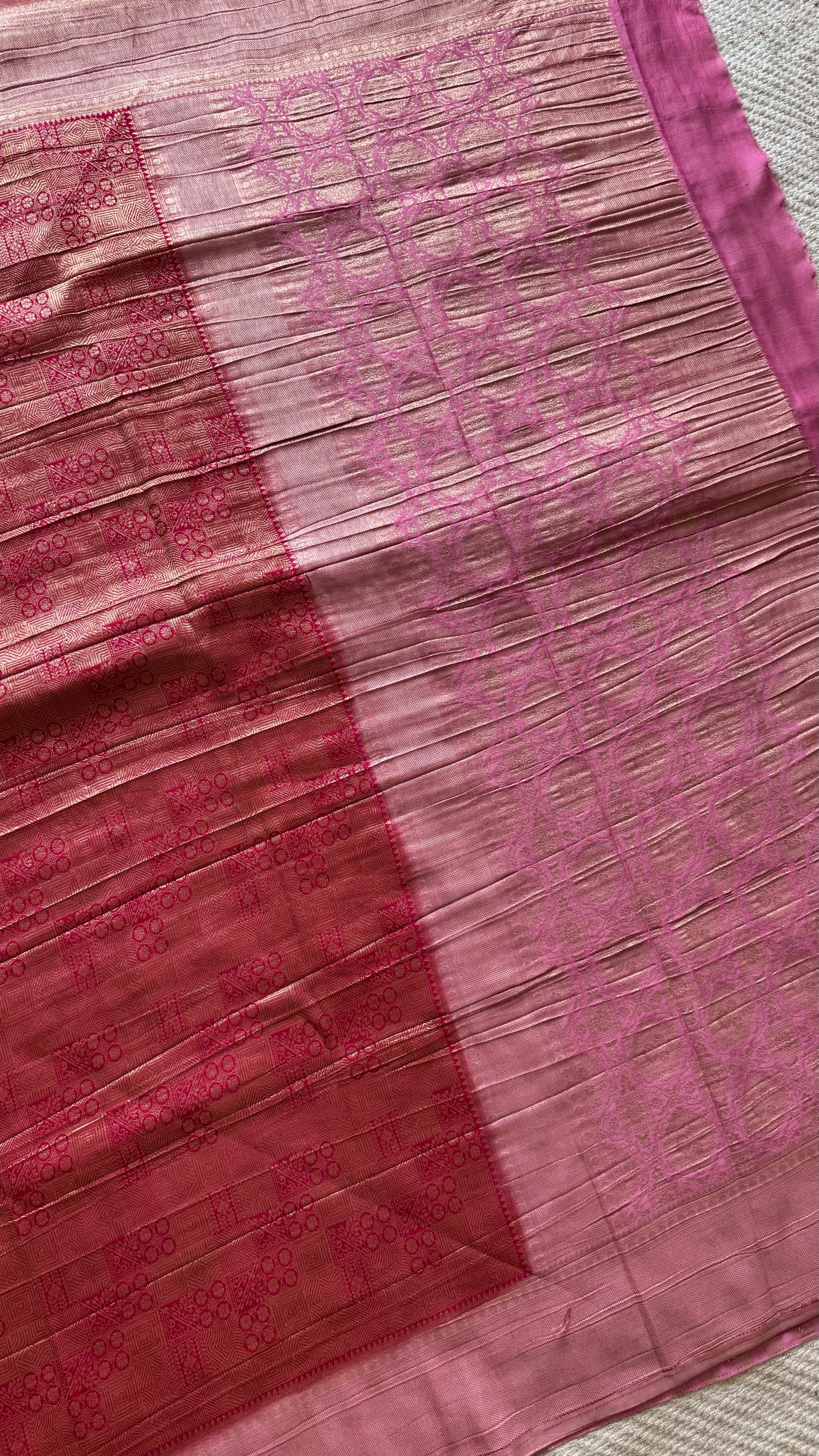BANARASI GEORGETTE SUV5649-PINK