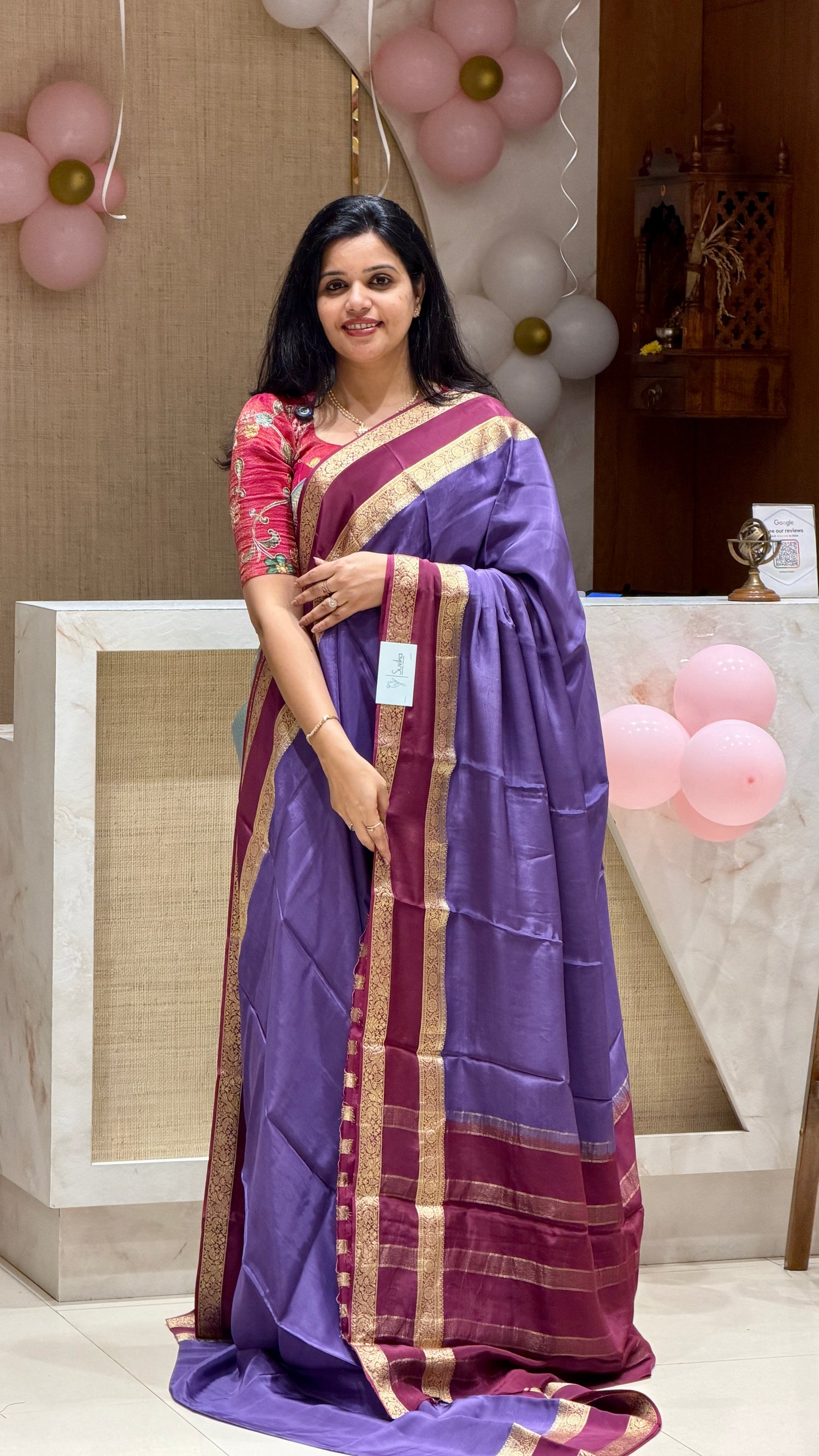 SUV4747-LAVENDER WITH MAROON