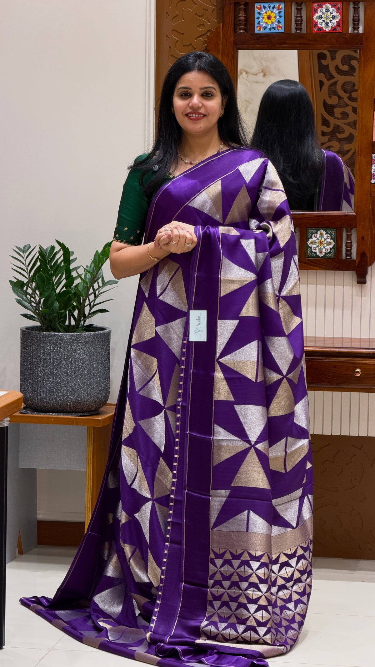 KOSA SILK S SAREE SUV5881-PURPLE