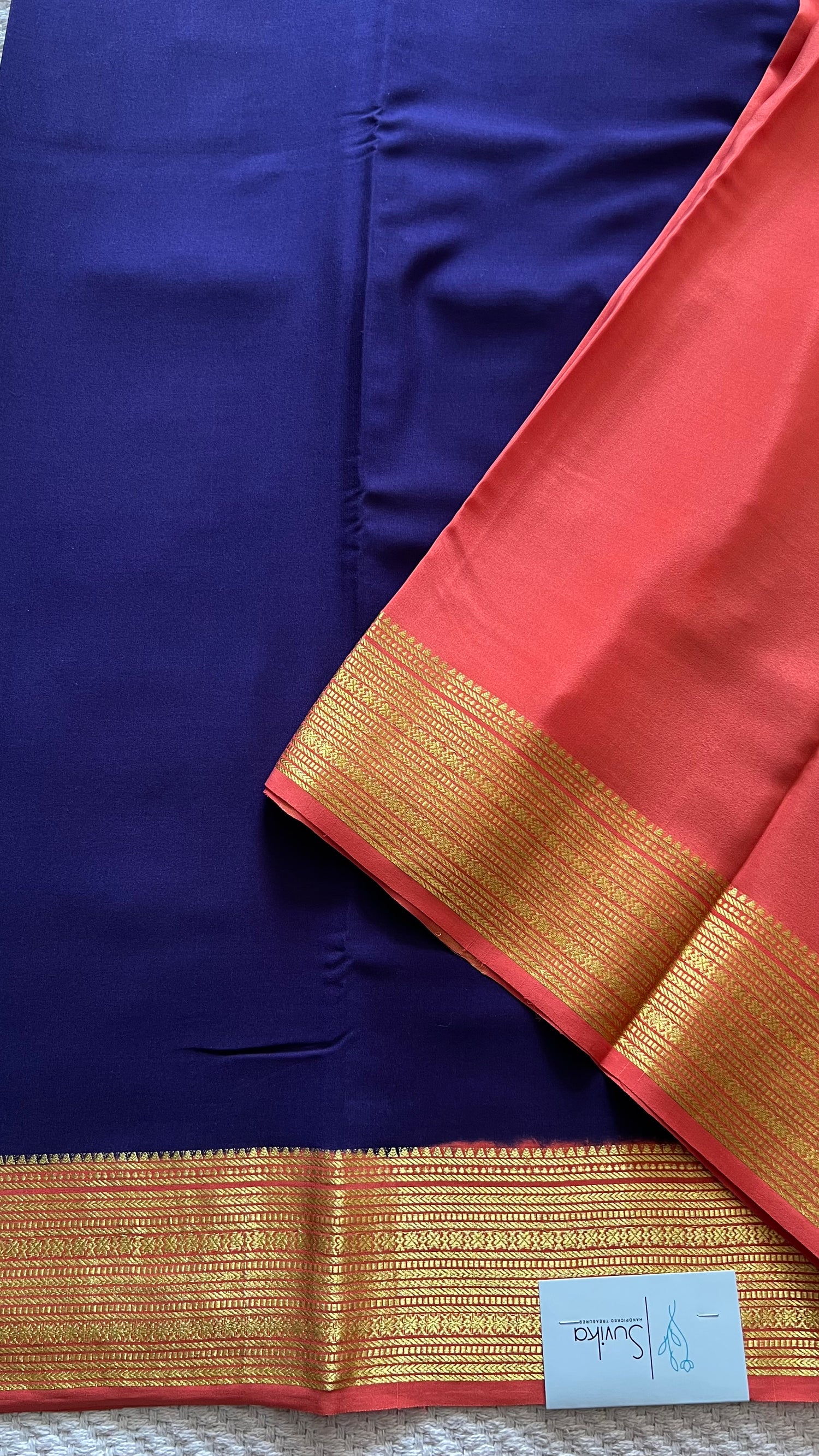 PSUV258-BLUE WITH PEACH