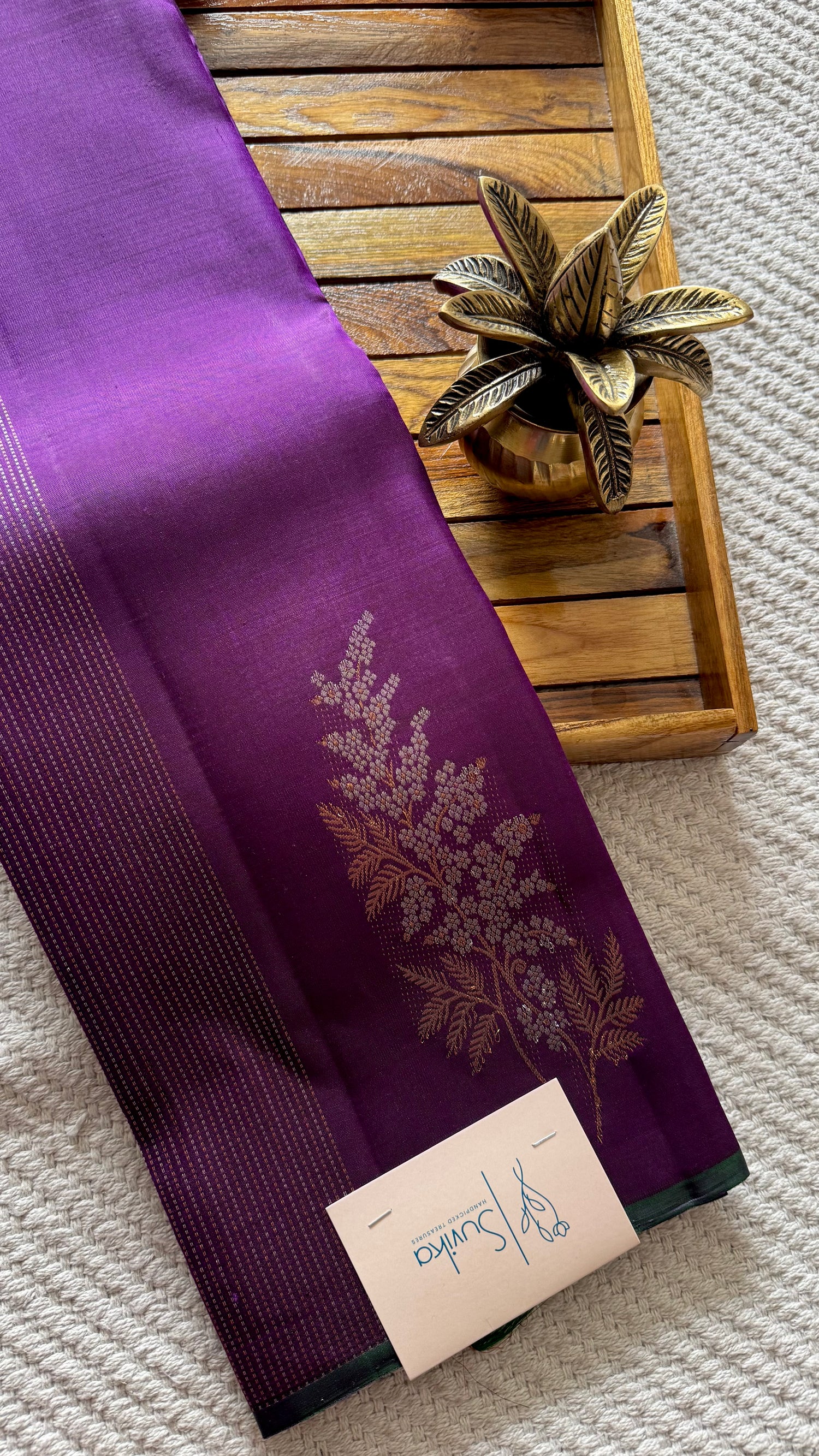 PURE KANJIVARAM SILK PSM152-PURPLE