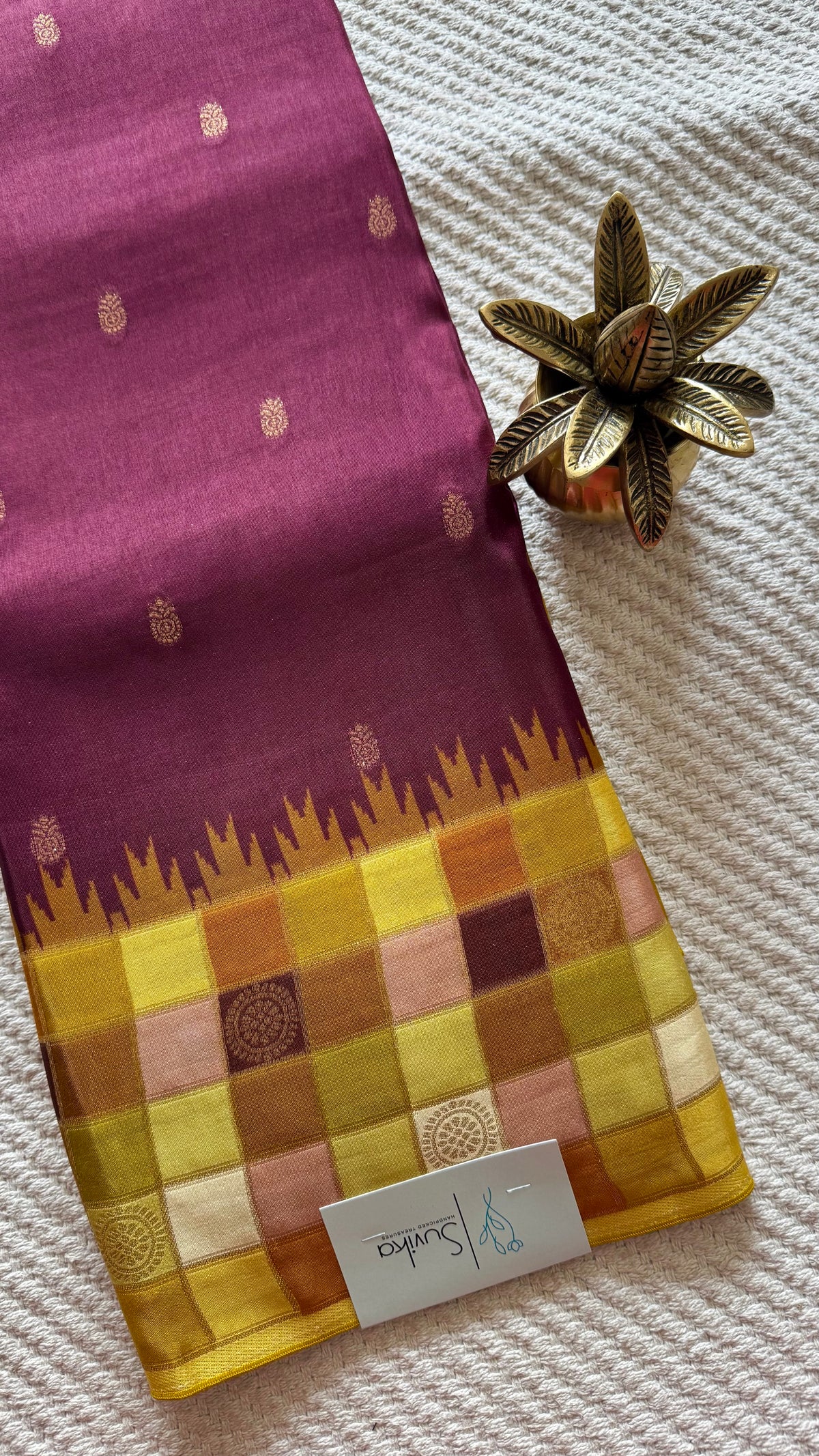 CREPE SILK SUV5845-WINE