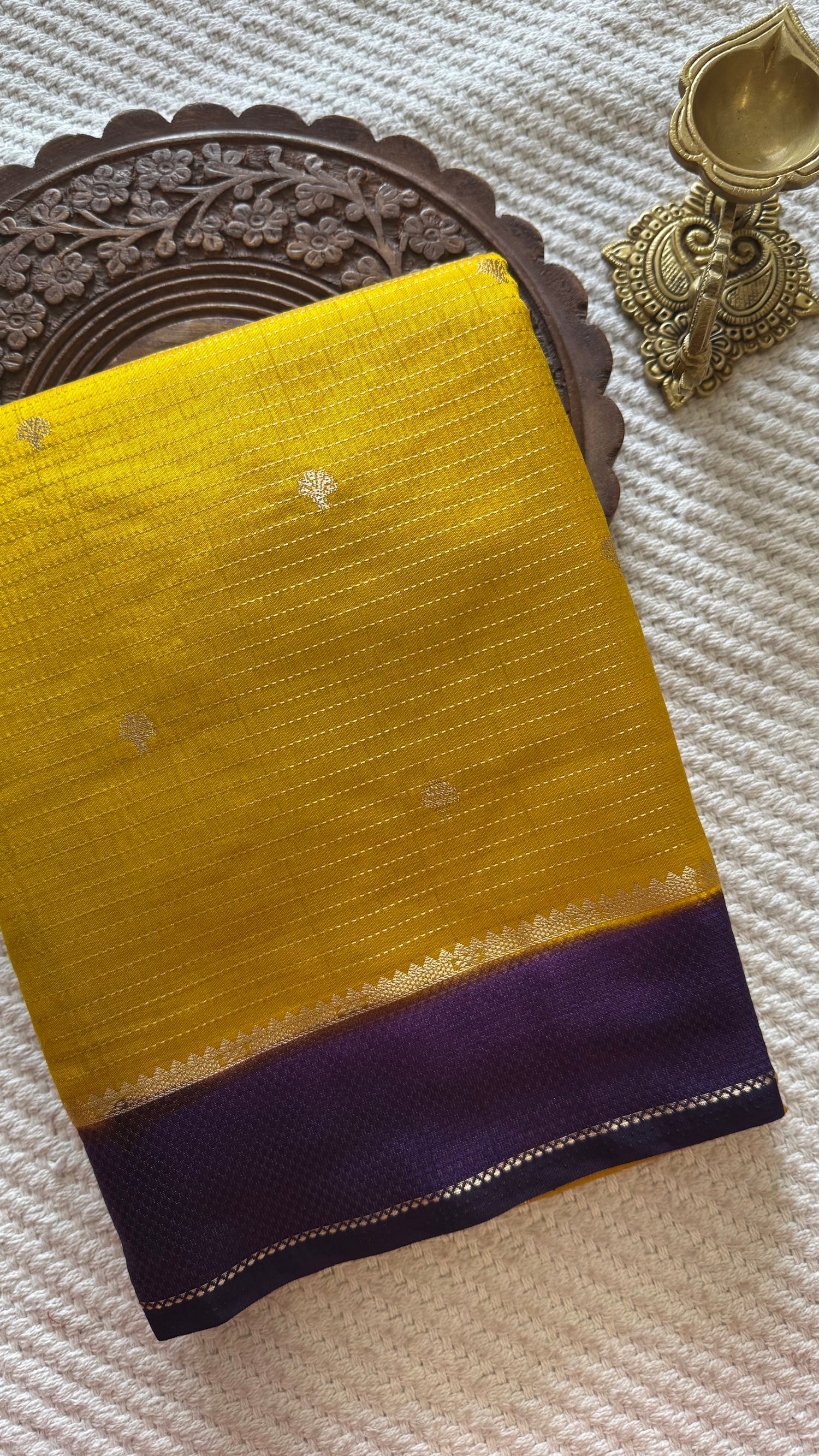 SUV5138-MUSTARD WITH PURPLE