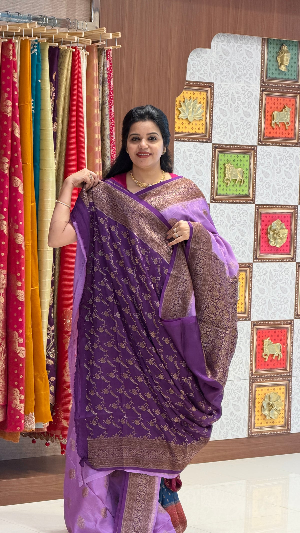 CREPE SILK SUV5695-LAVENDER