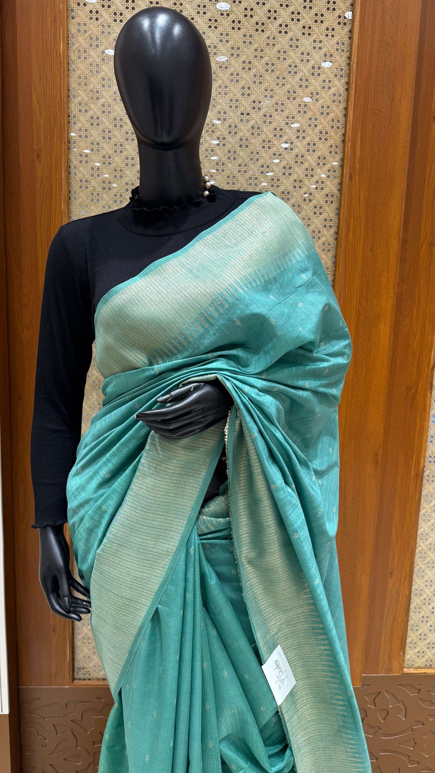 SUV3921-SEAGREEN WITH BLACK