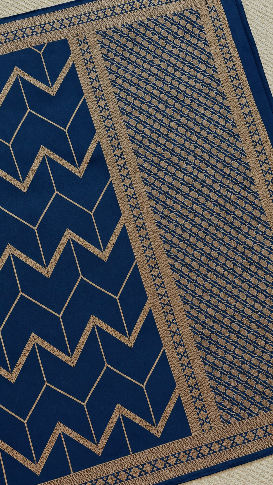 JUTE TUSSER SUV5847-SAPHIREBLUE