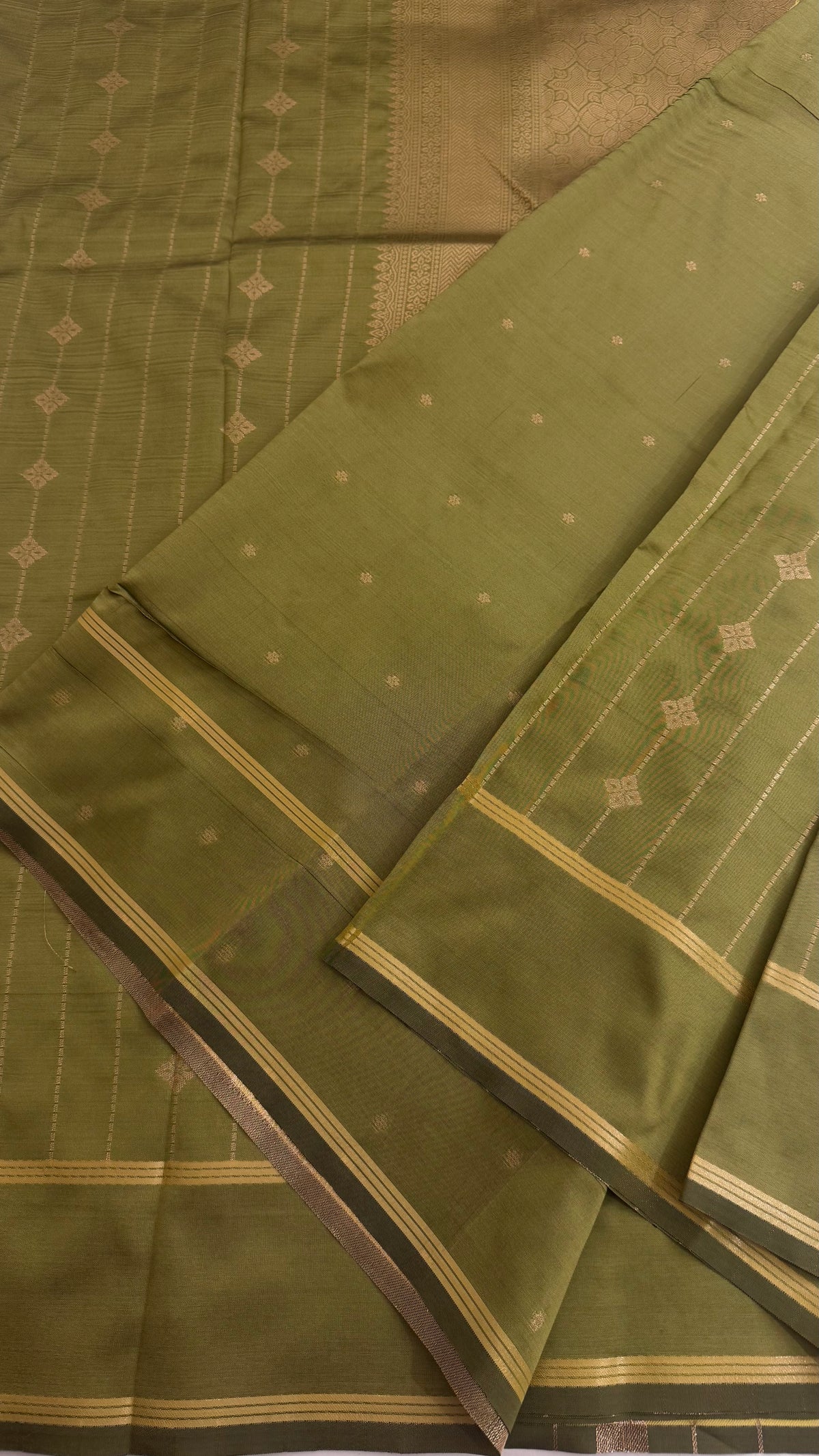 SEMI SILK SAREE SUV5810-PISTA