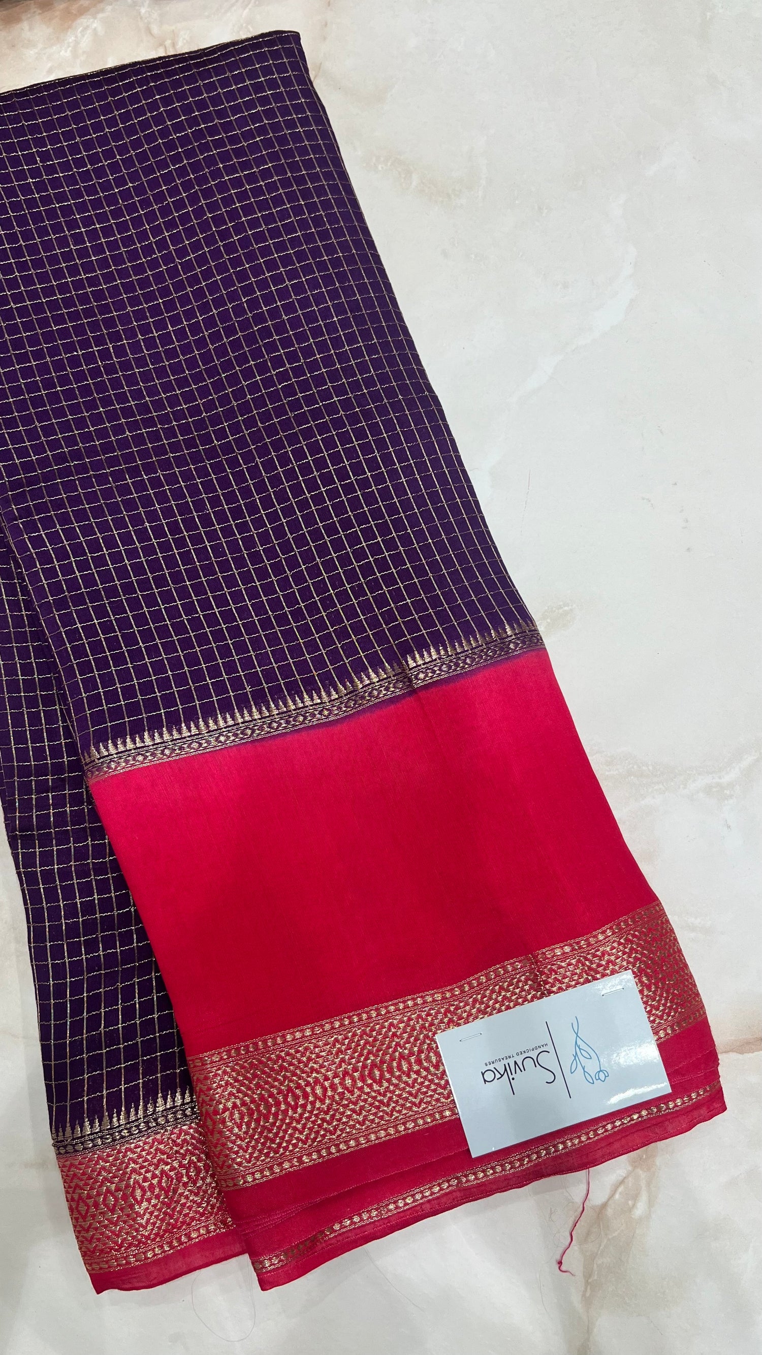 SUV3854-PURPLE WITH PINK